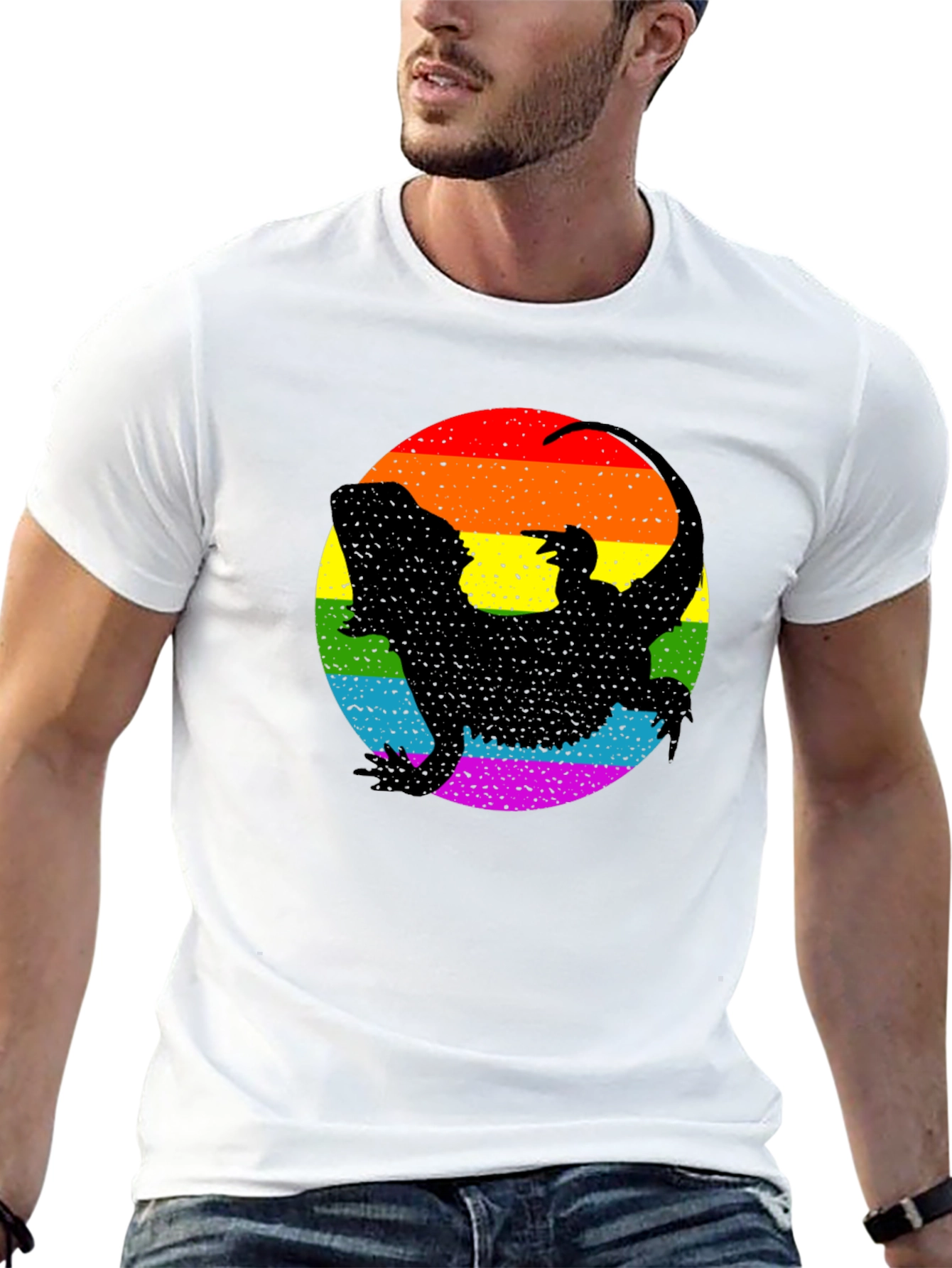 Bearded Dragon LGBT Pride T-Shirt