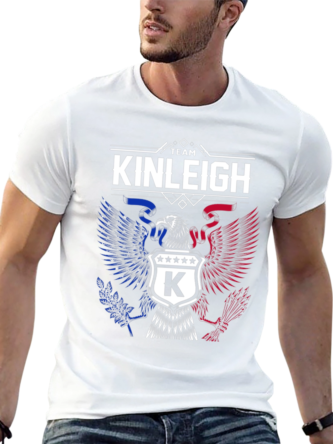 Team Kinleigh Patriotic Eagle T-Shirt