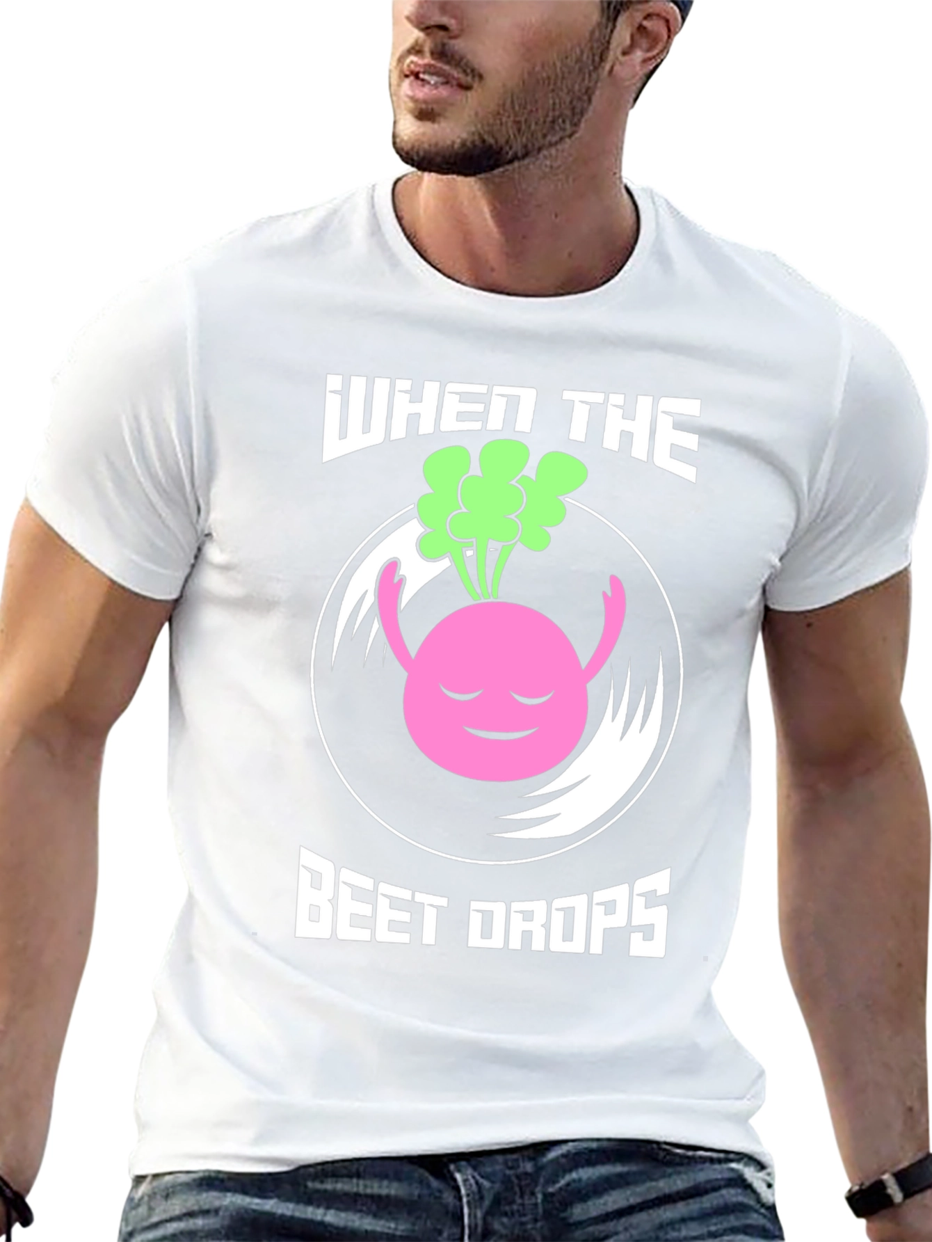 When the Beet Drops Funny Music T-Shirt