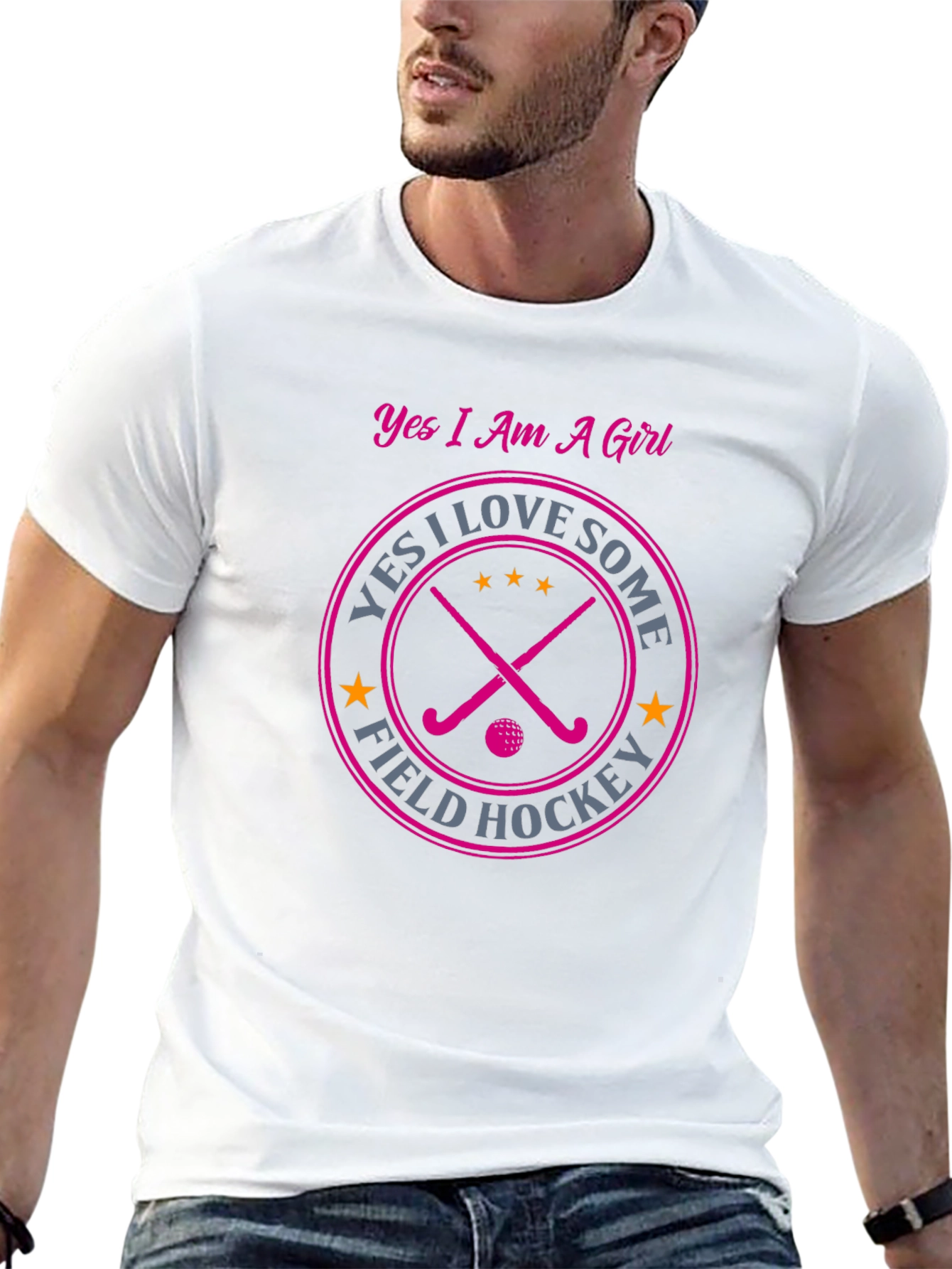 Field Hockey Girls T-Shirt