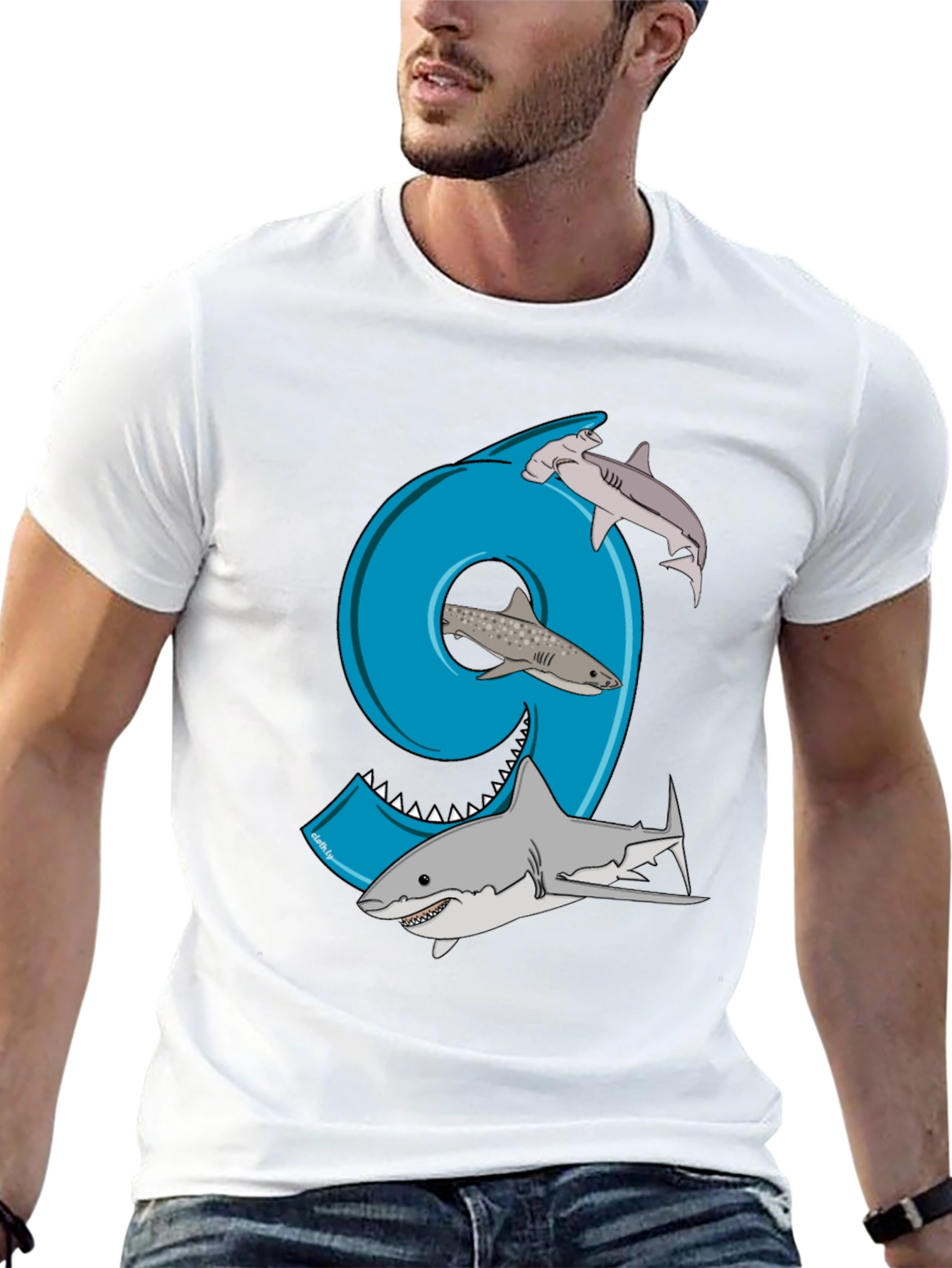 Shark 9th Birthday T-Shirt