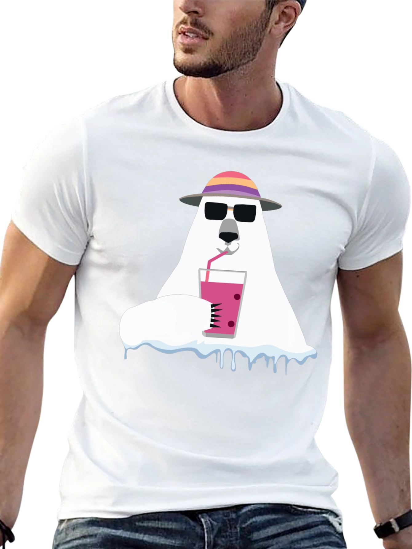 Cool Bear T-Shirt: Summer Vibes Graphic Tee
