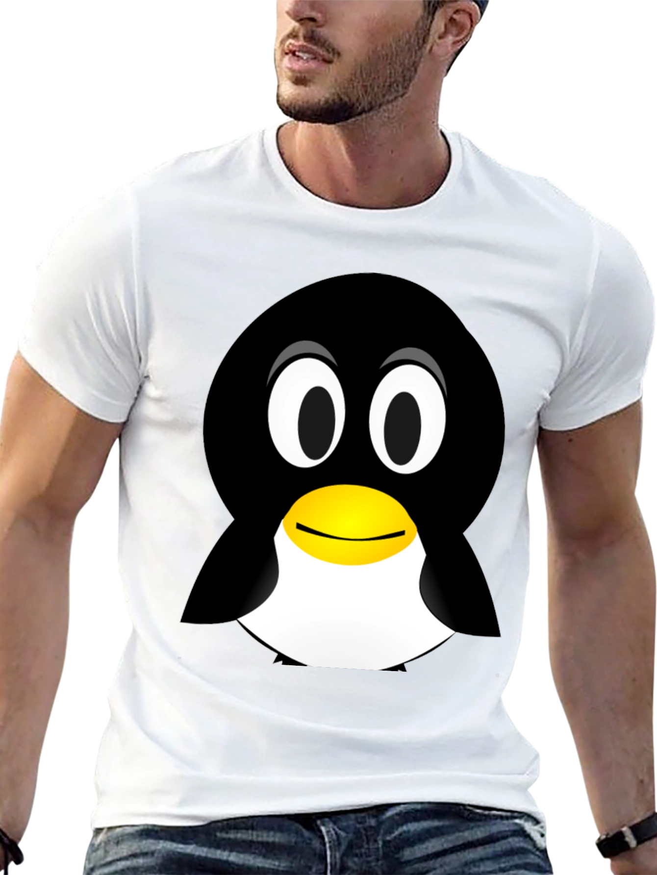 Linux Penguin T-Shirt - Tux Mascot Graphic Tee