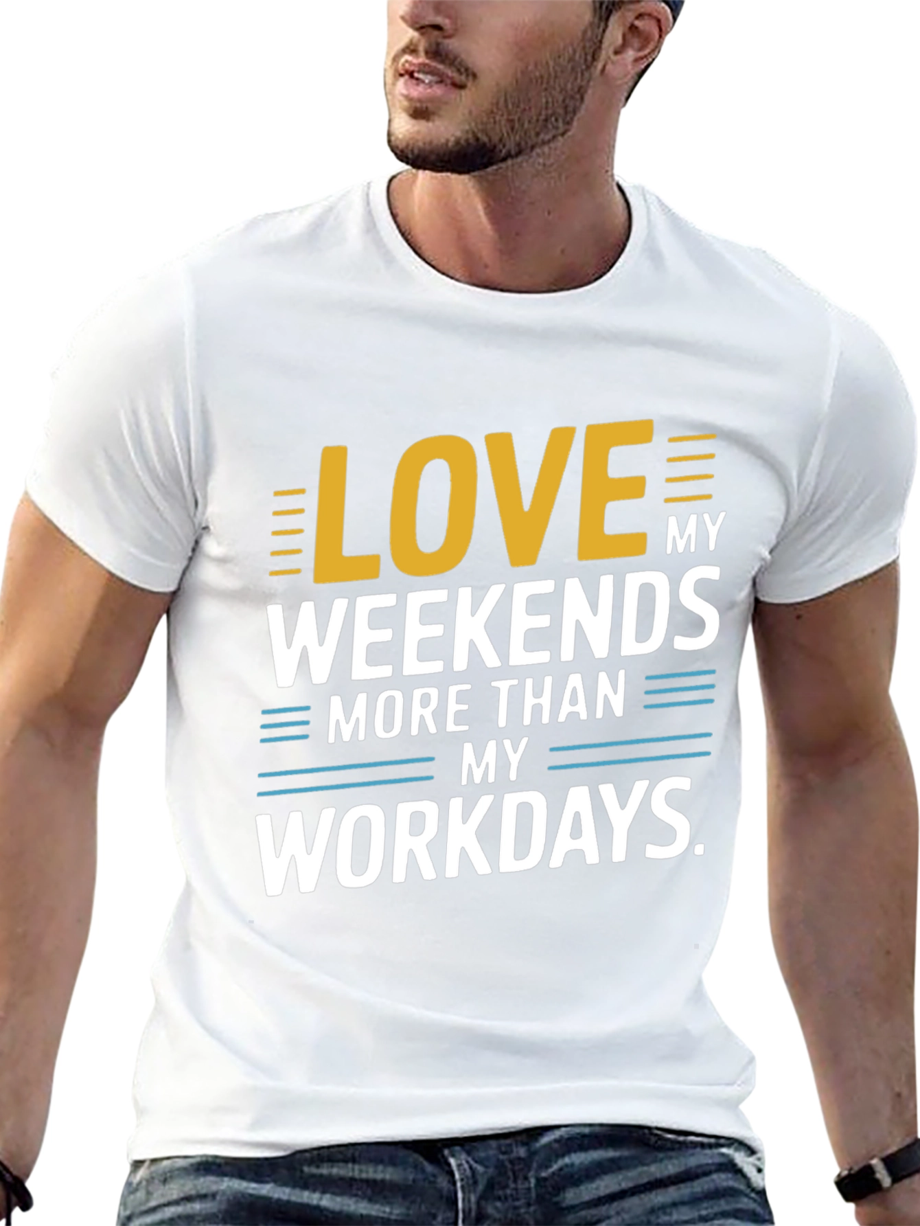 Love Weekends Graphic T-Shirt