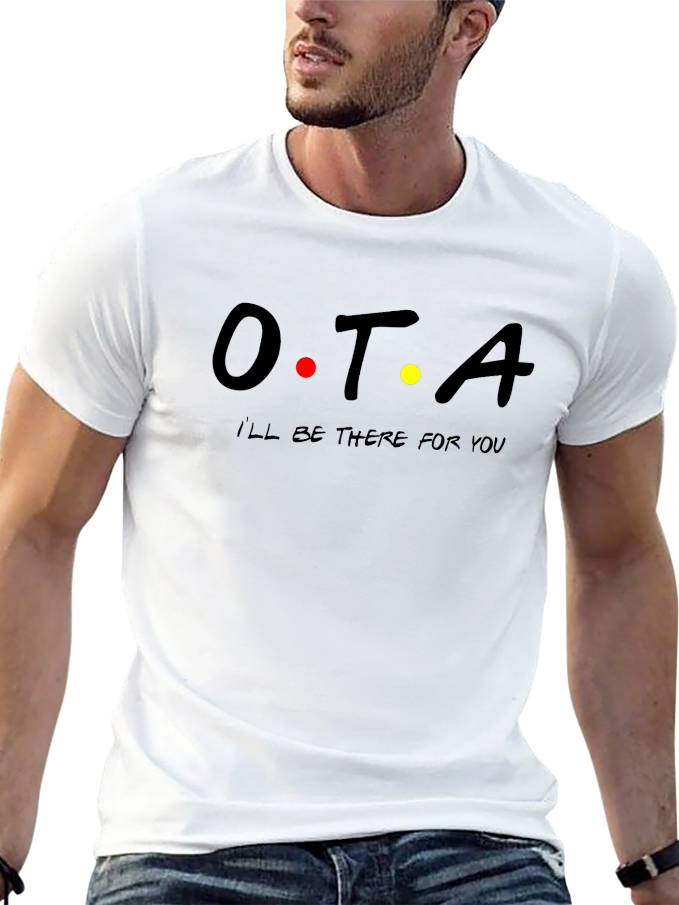 OTA Friends Inspired Black T-Shirt