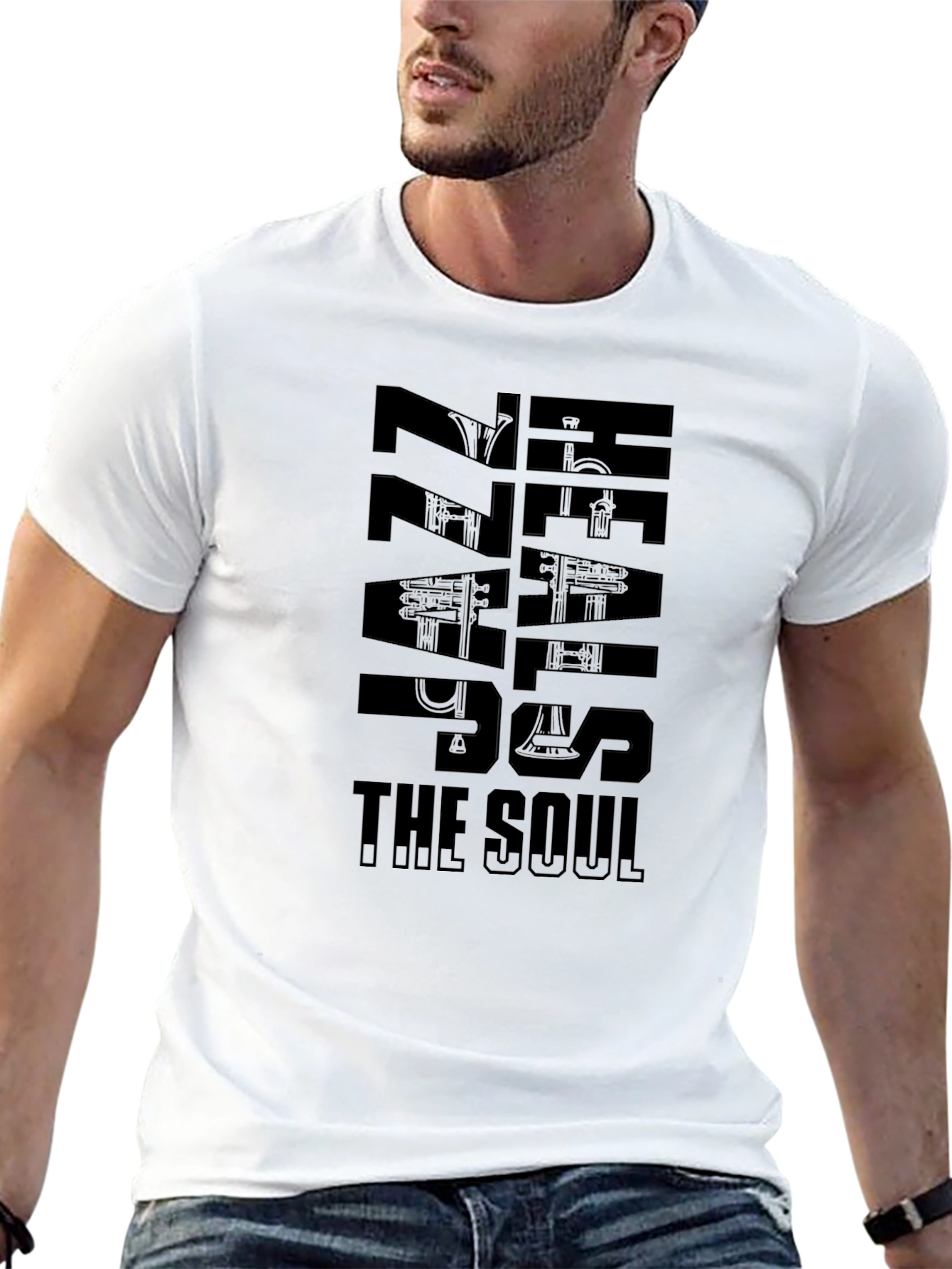 Jazz Heals the Soul Black T-Shirt