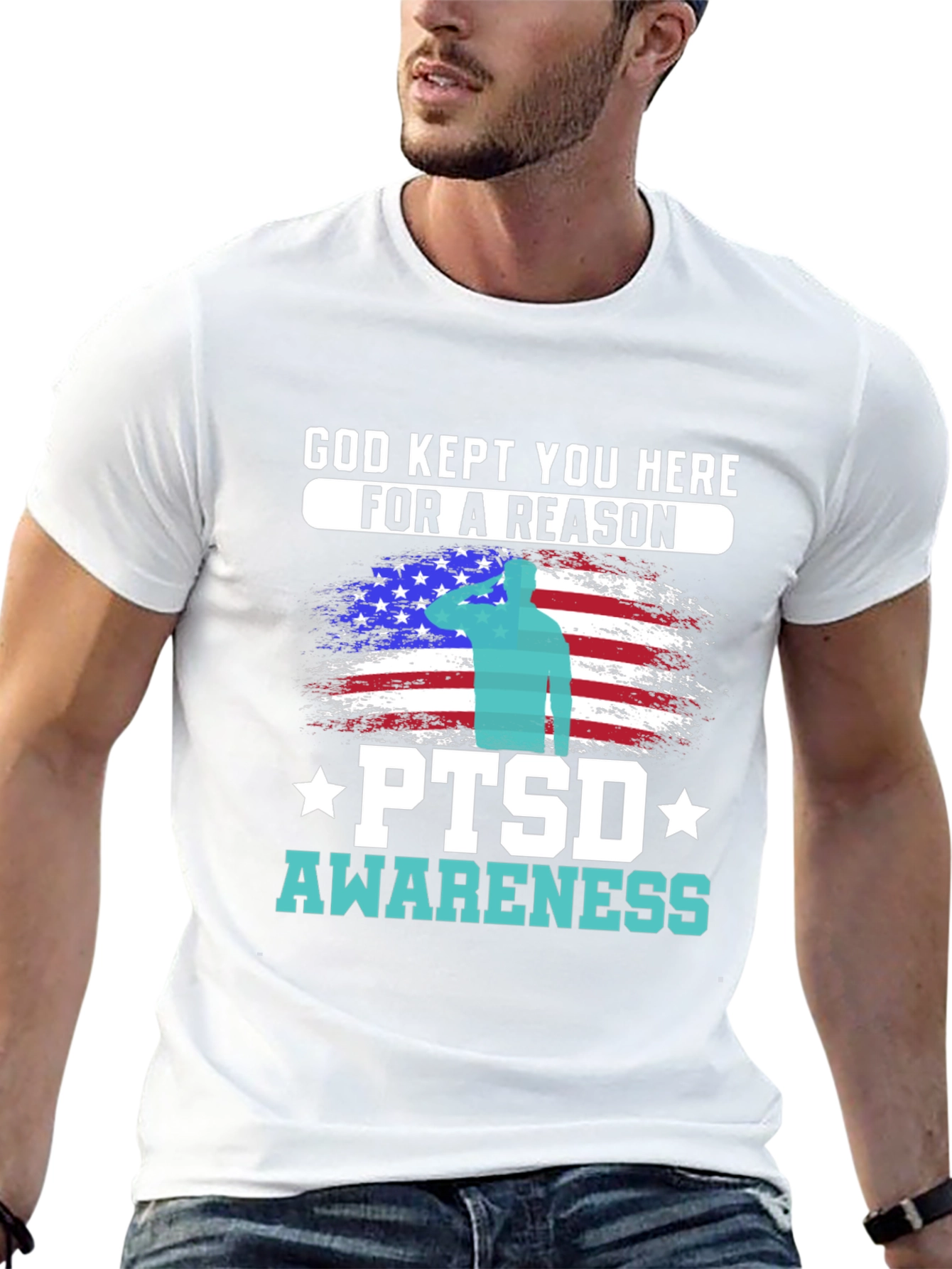 PTSD Awareness Graphic Tee