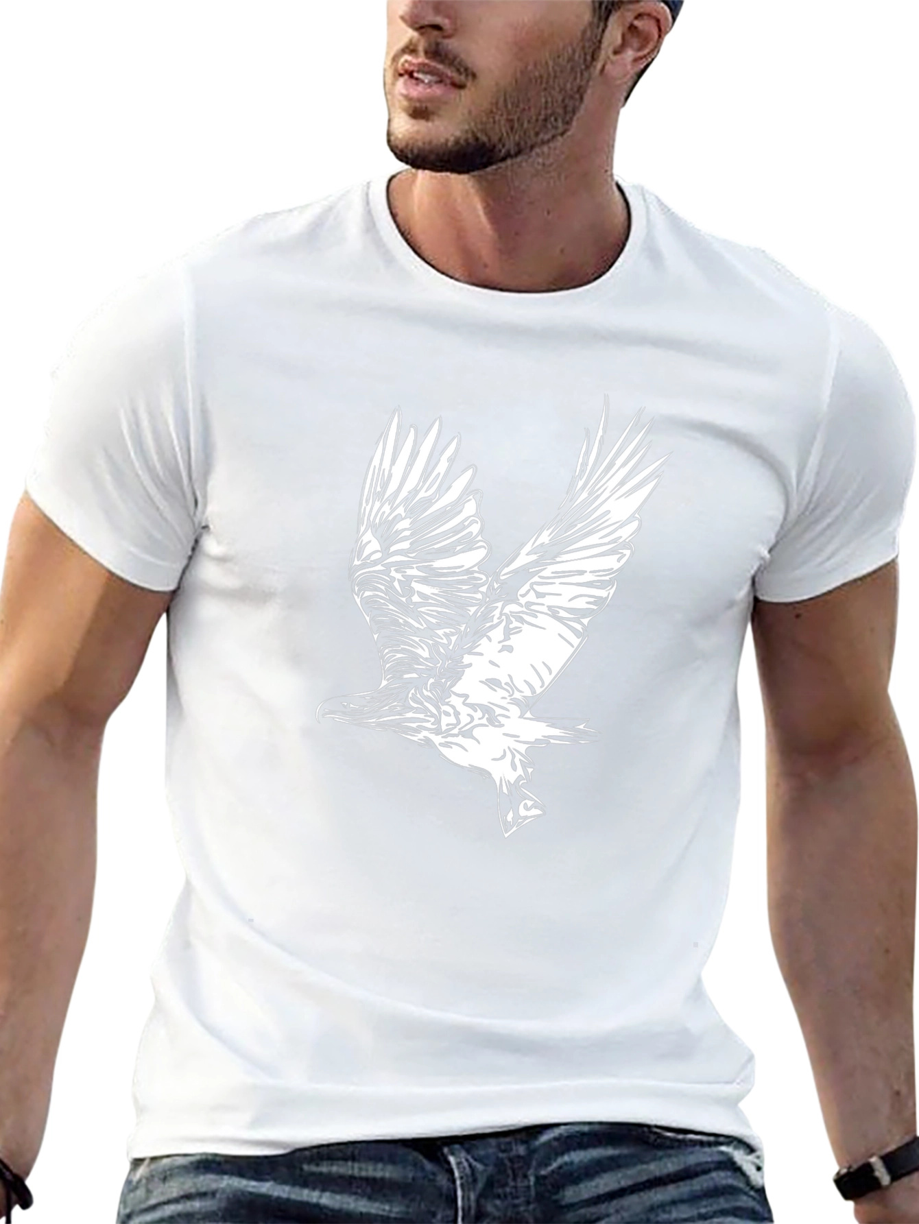Black Eagle Graphic T-Shirt
