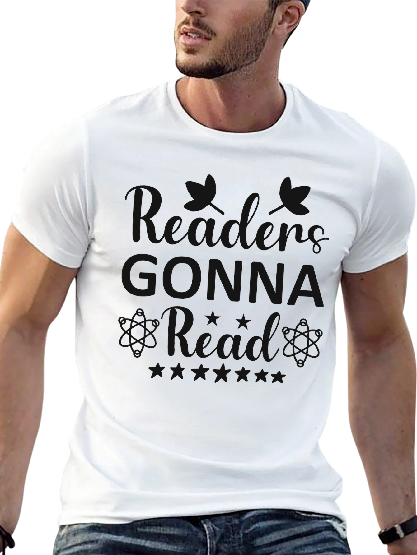 Black Graphic Print T-Shirt
