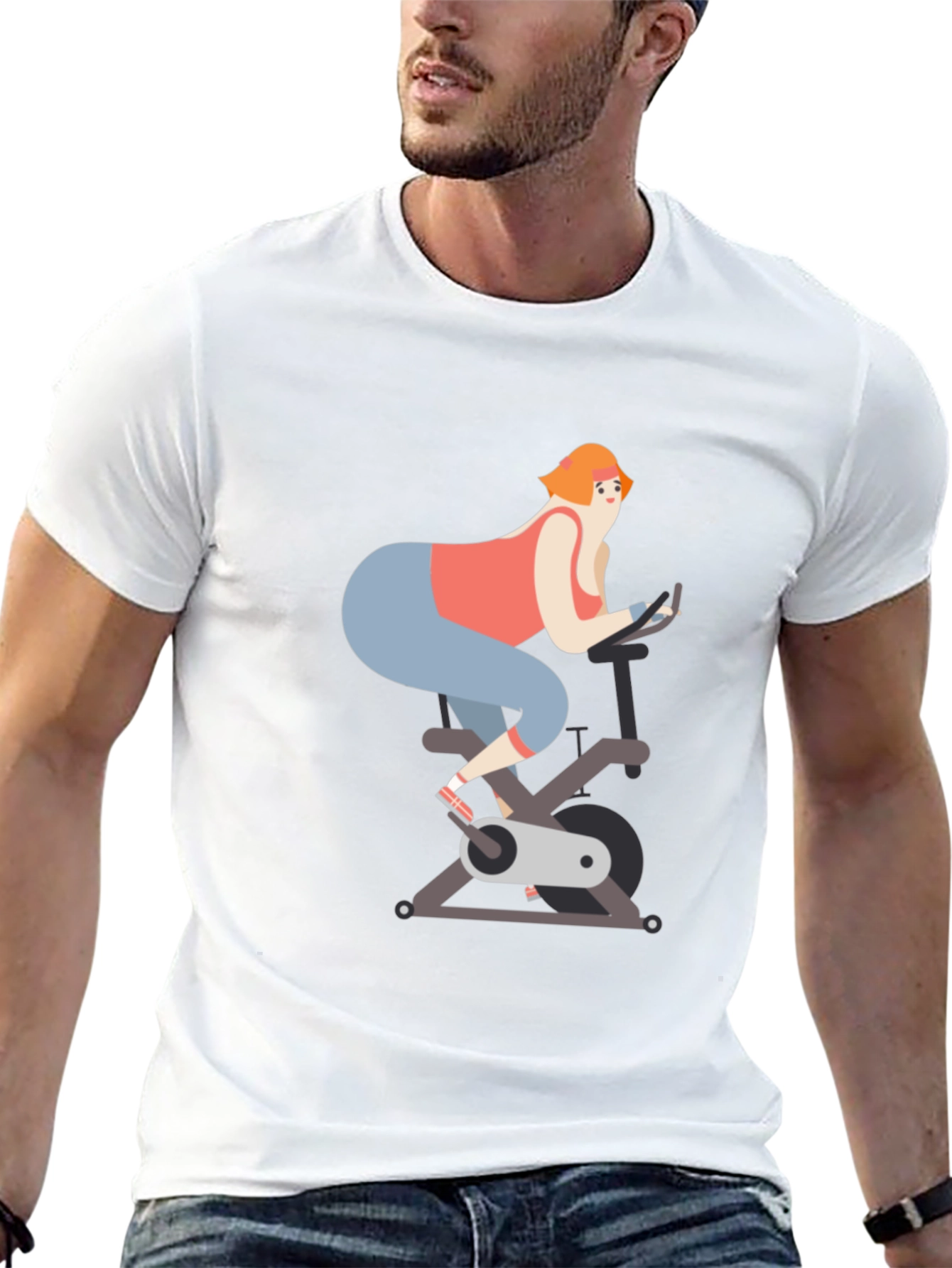 Fitness Graphic T-Shirt