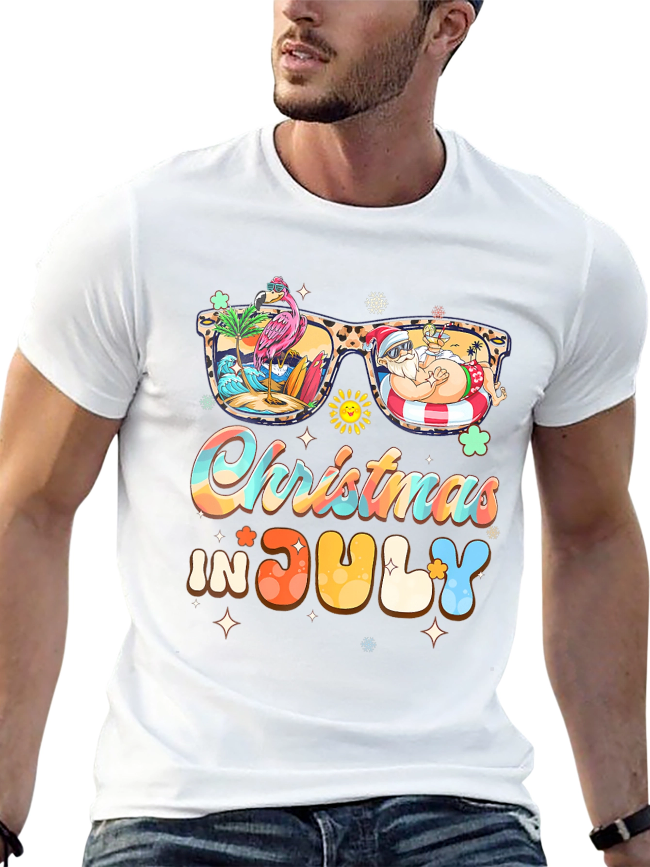 Christmas in July Graphic Tee