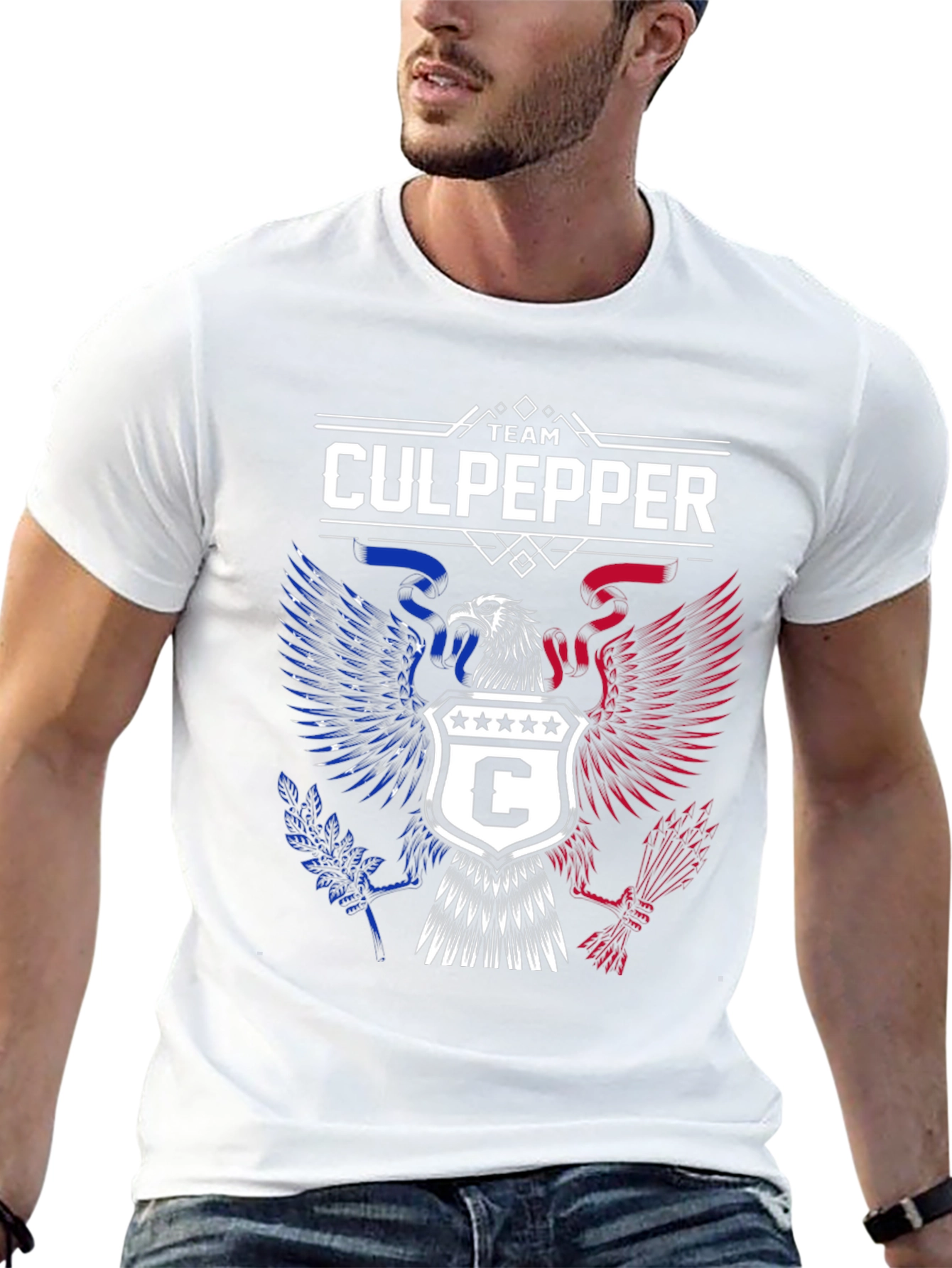 Team Culpepper Patriotic Graphic Tee