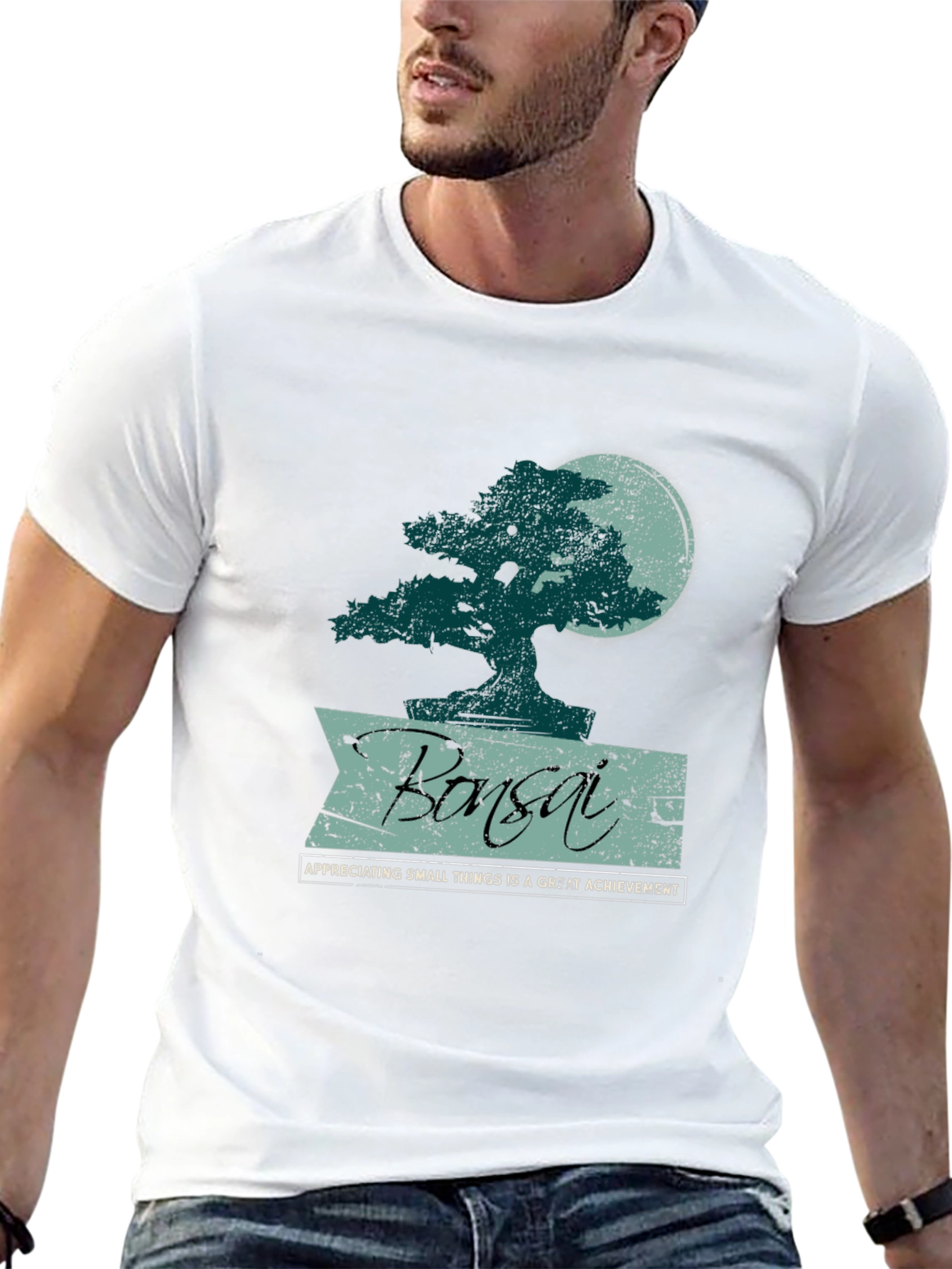 Bonsai Tree Graphic Tee - Appreciating Small Things