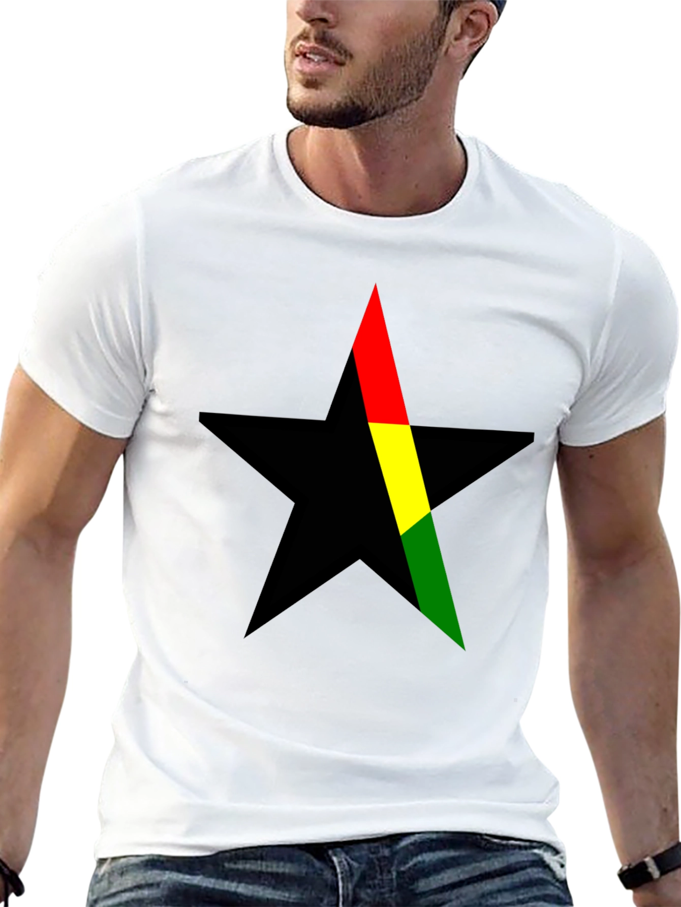 Graphic Black Star T-Shirt