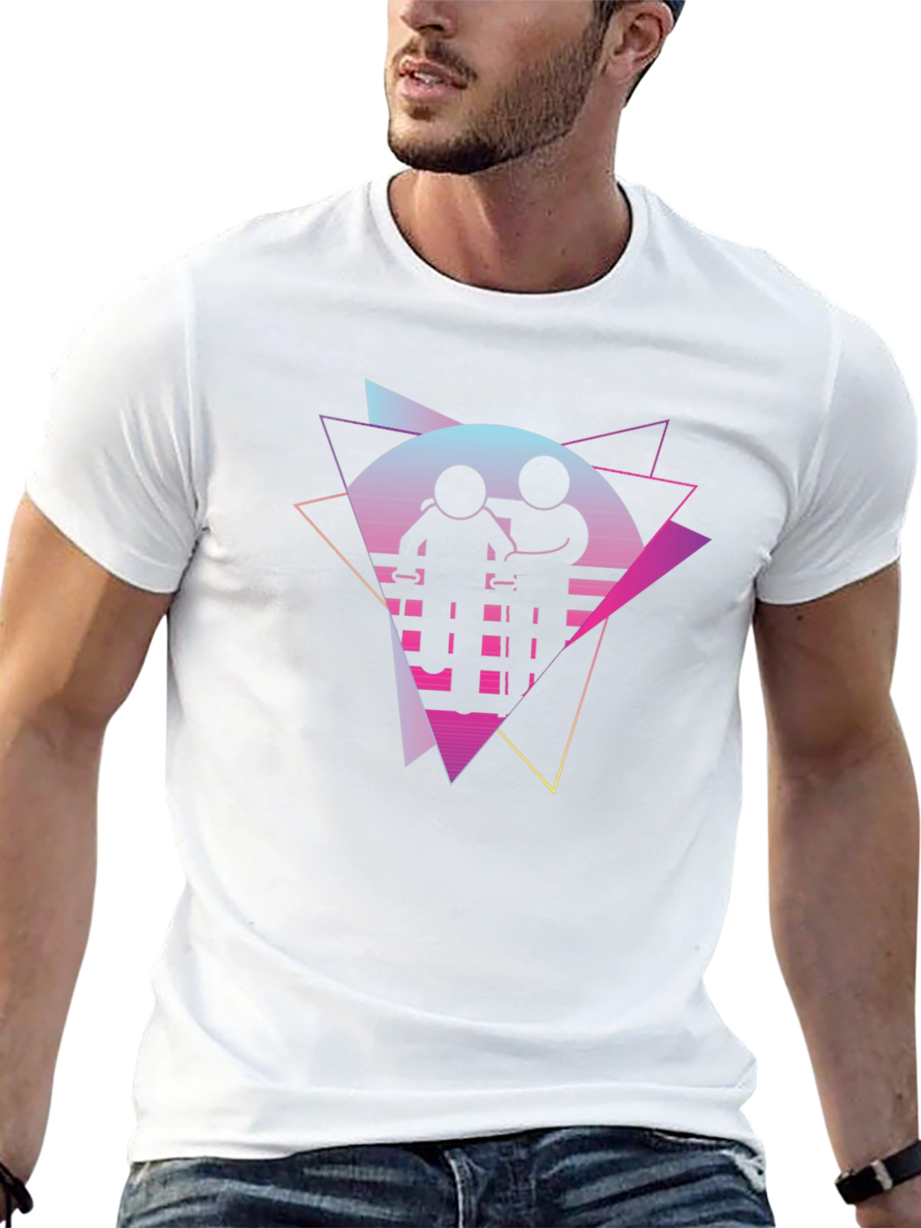 Retro Friendship Graphic Tee