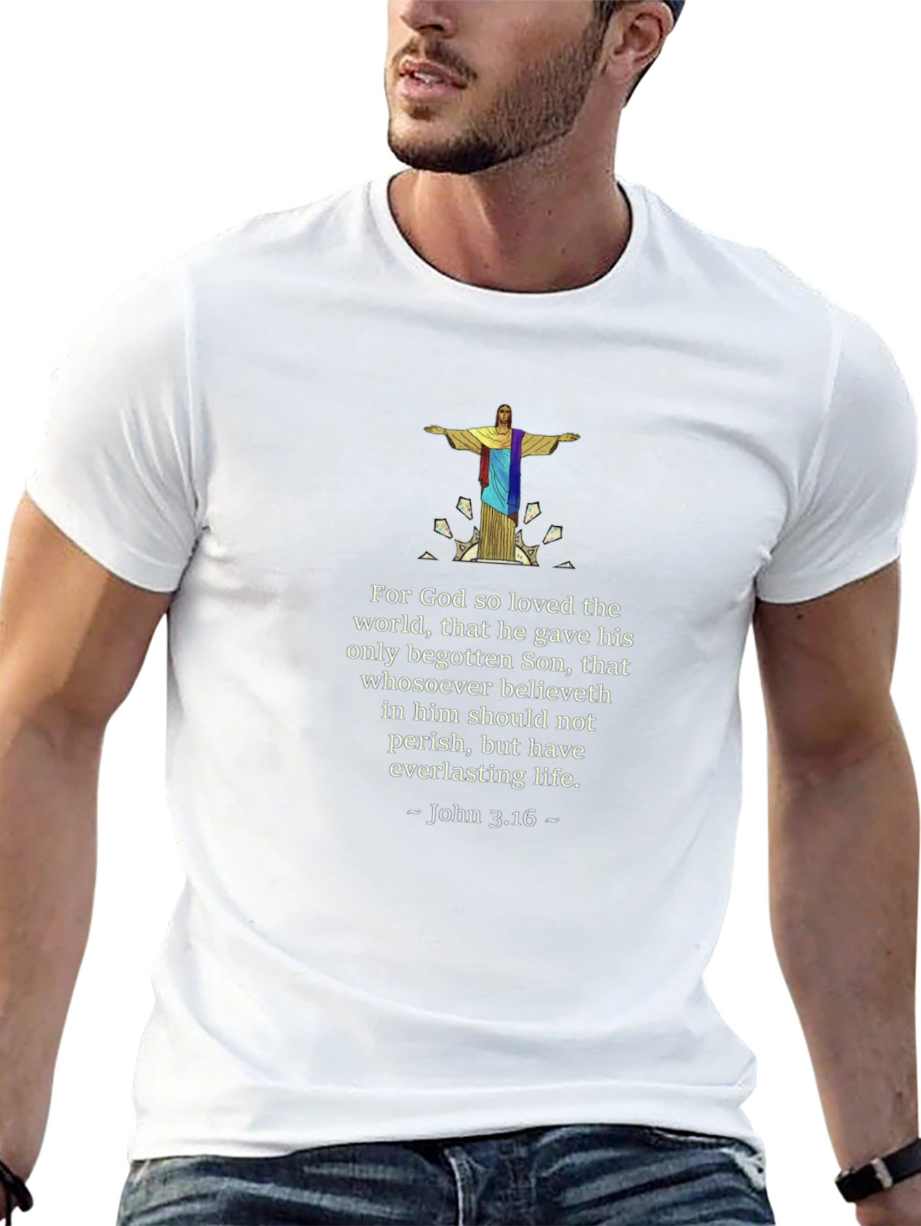 Religious Verse Graphic Tee