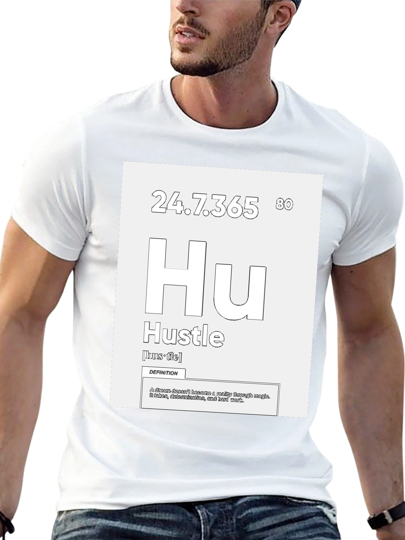 Hustle Definition Graphic T-Shirt