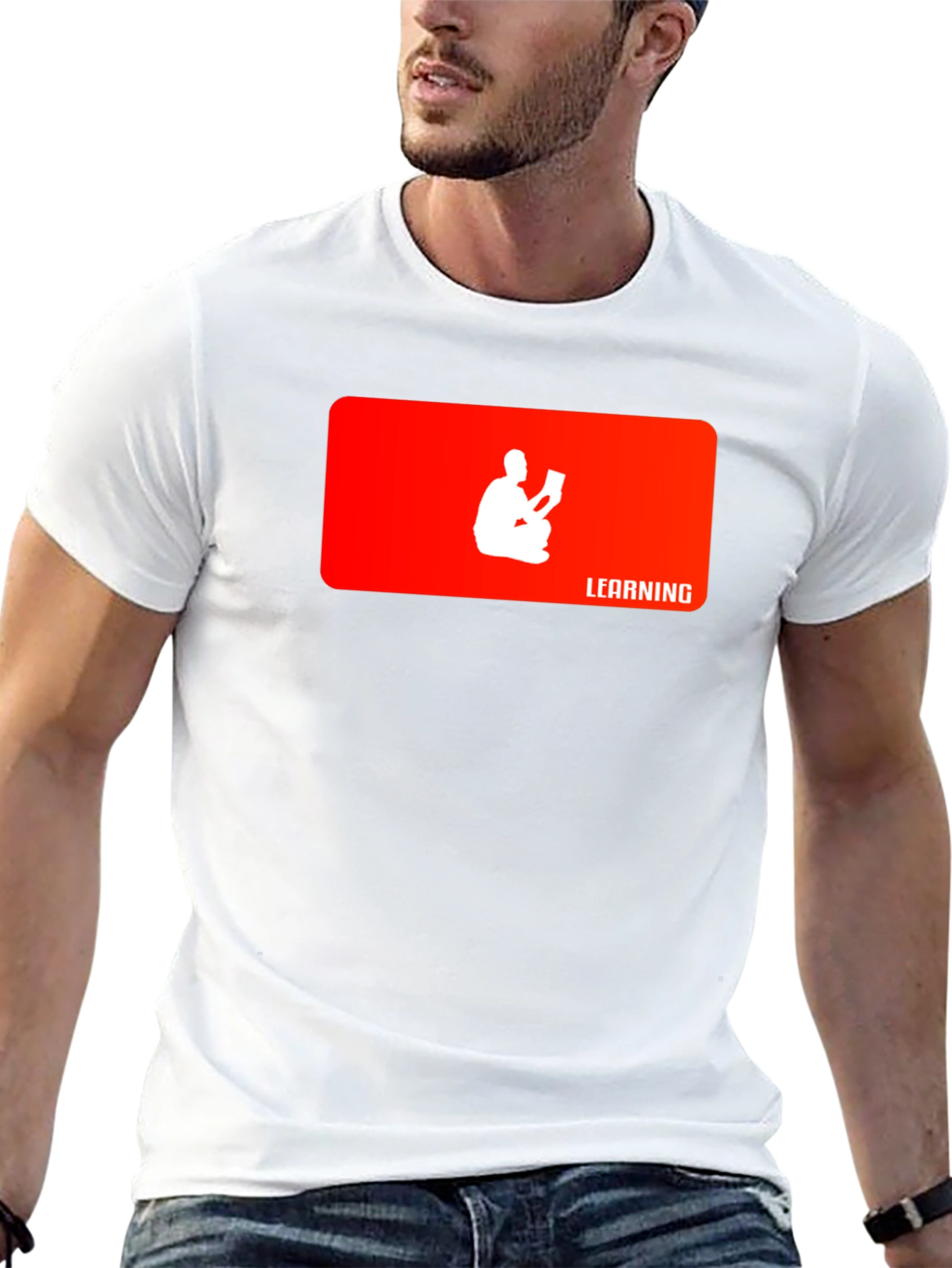 Learning Graphic Tee - Black