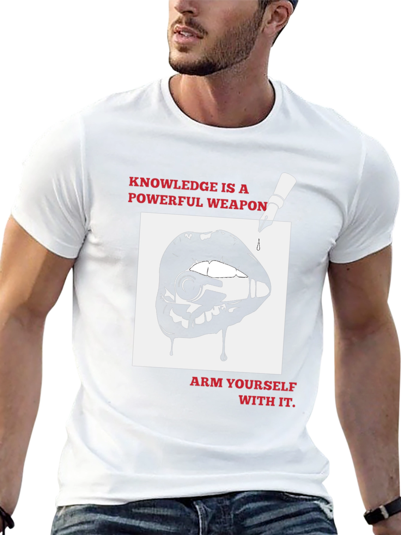 Knowledge is Power T-Shirt - Unique Graphic Tee