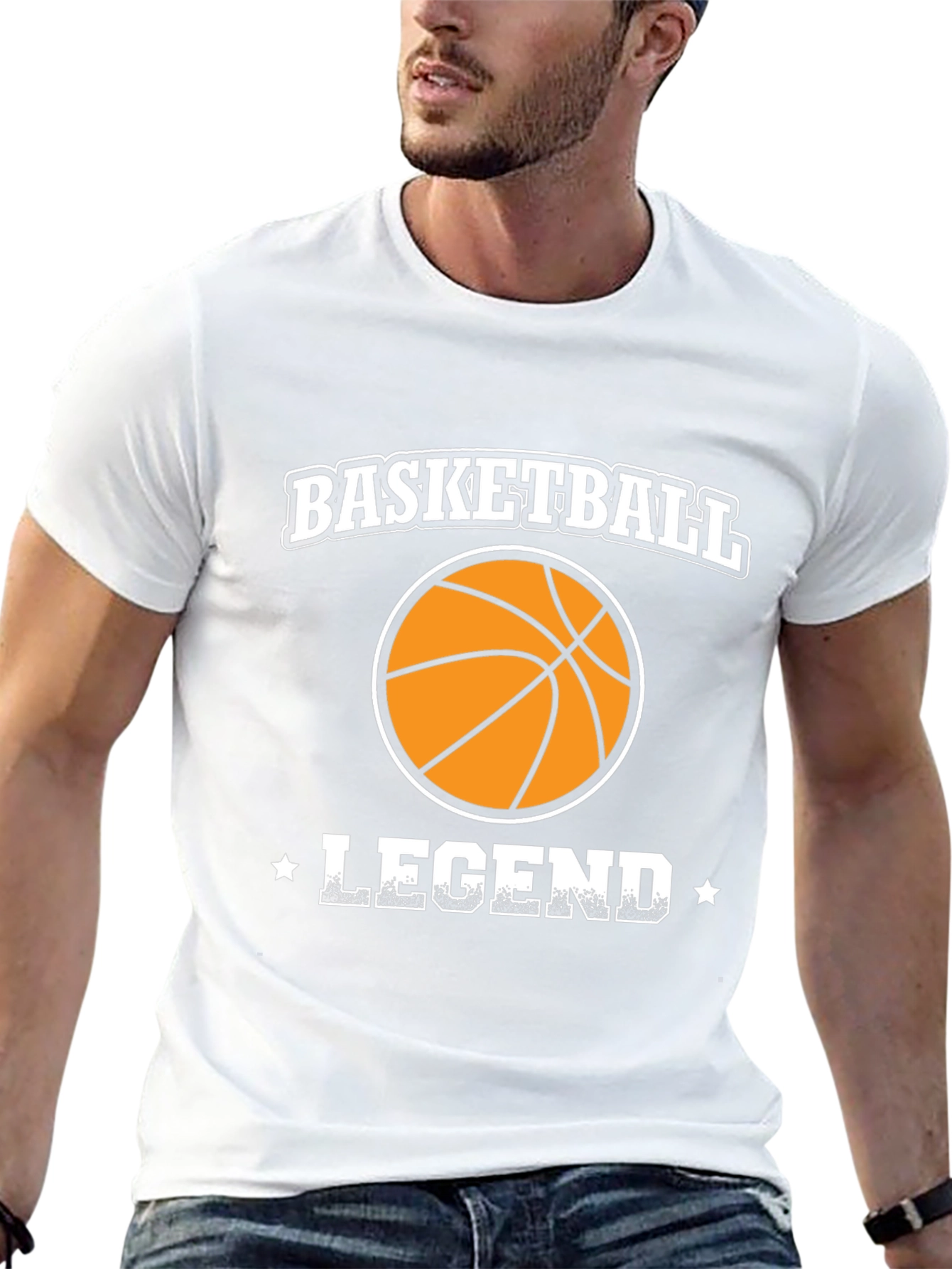 Basketball Legend Black T-Shirt