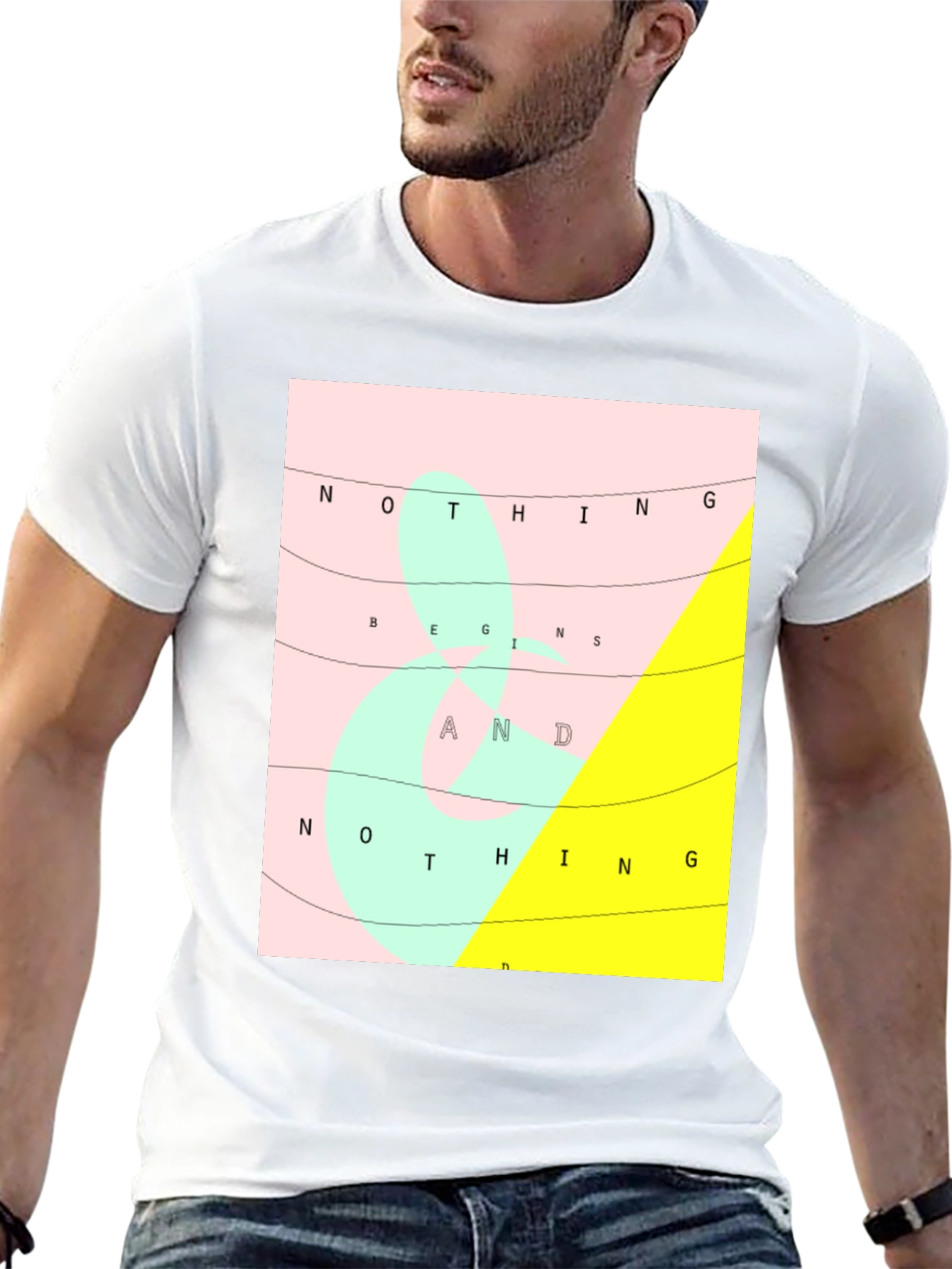 Nothing Begins and Nothing Ends Graphic Tee