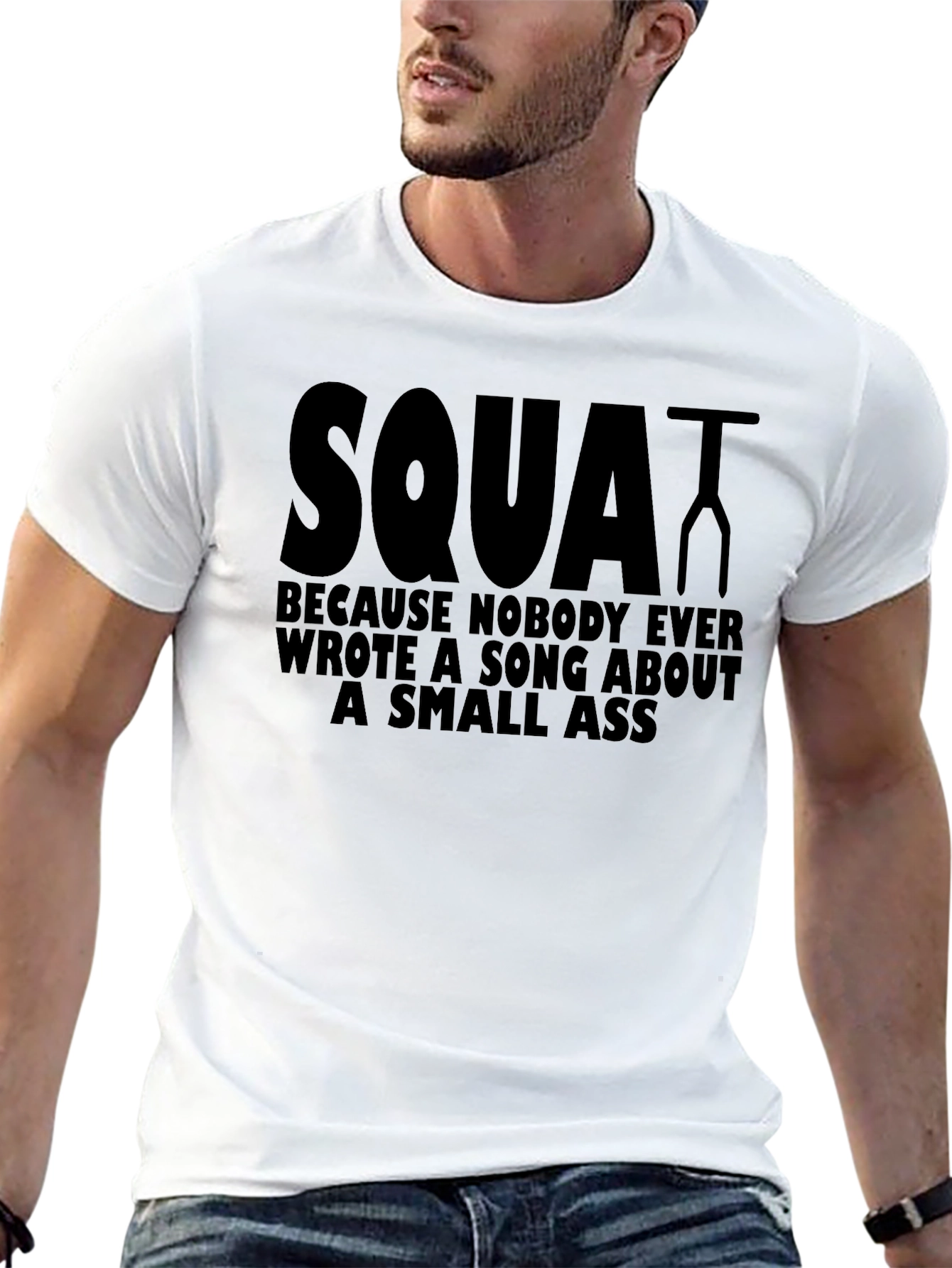 Squat T-Shirt - Funny Workout Tee