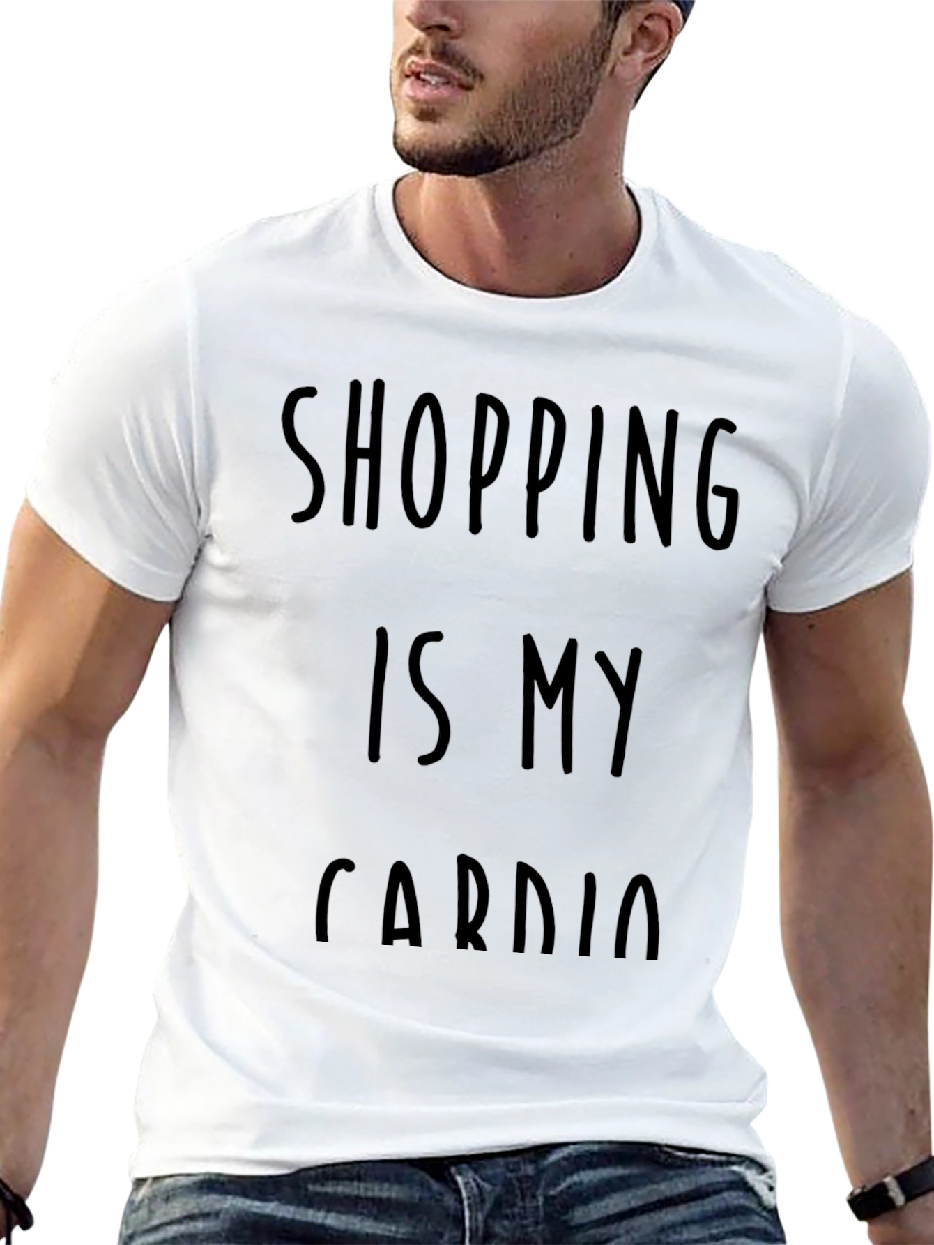 Shopping is My Cardio Graphic Tee