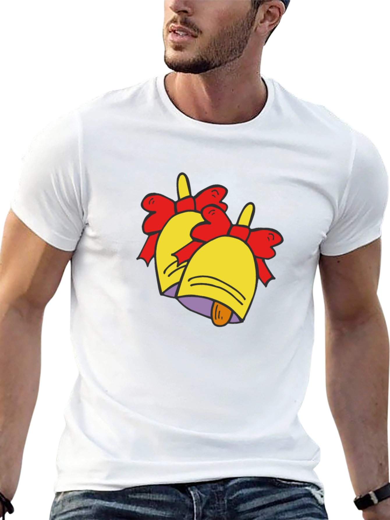 Festive Bell T-Shirt - Holiday Cheer Apparel
