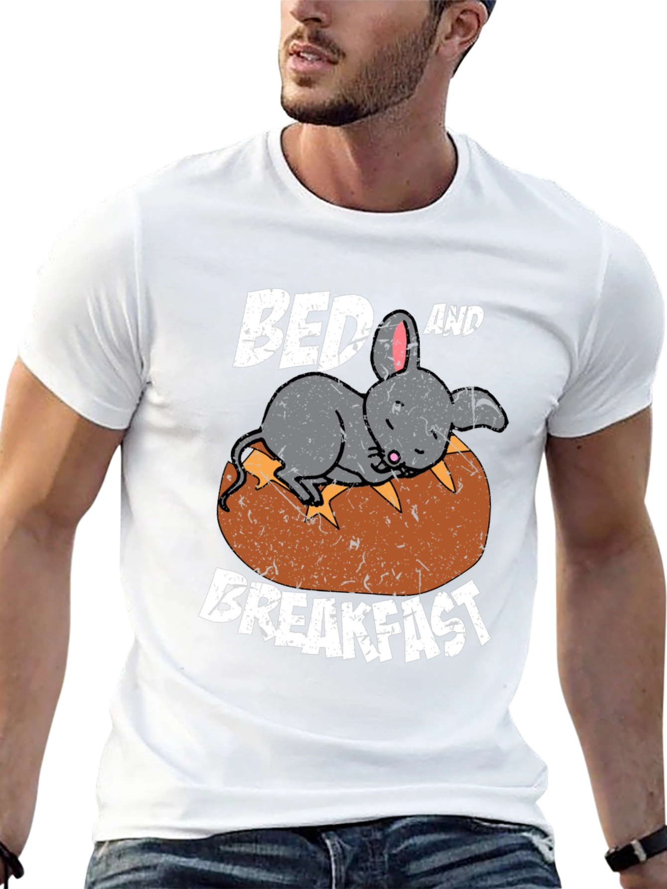 Bed and Breakfast Mouse T-Shirt