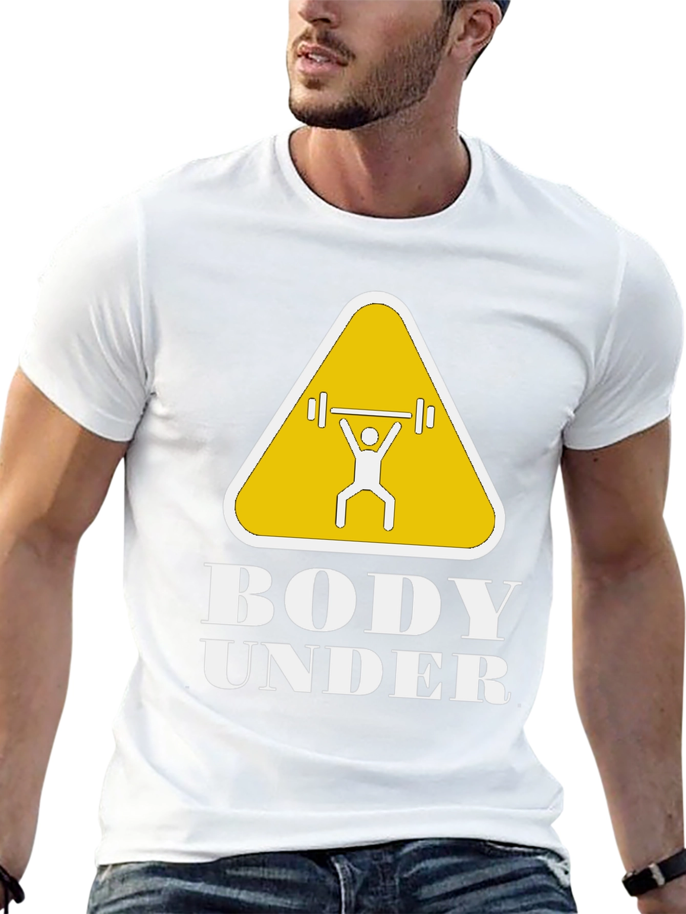Body Under Construction Graphic T-Shirt