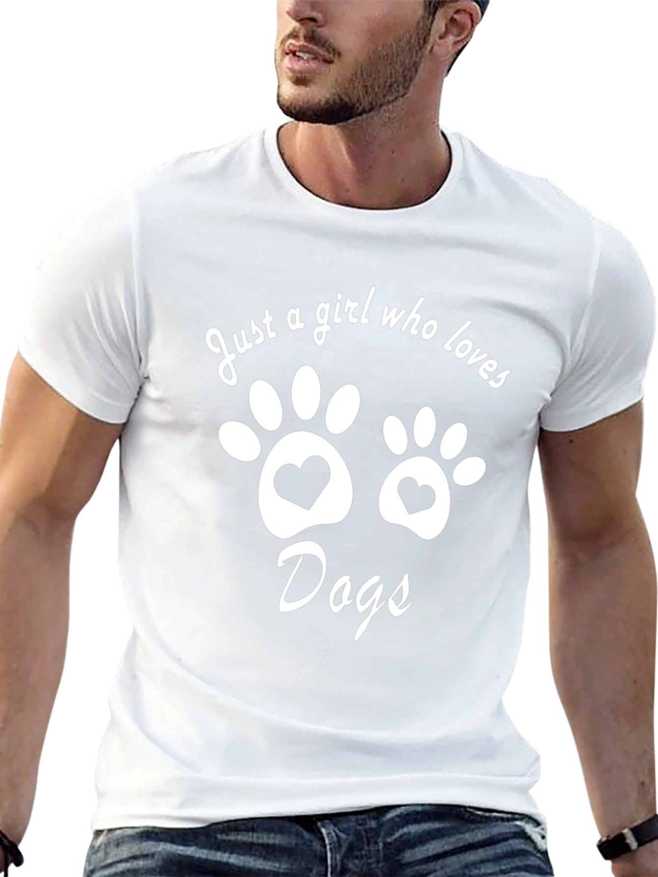 Just a Girl Who Loves Dogs T-Shirt