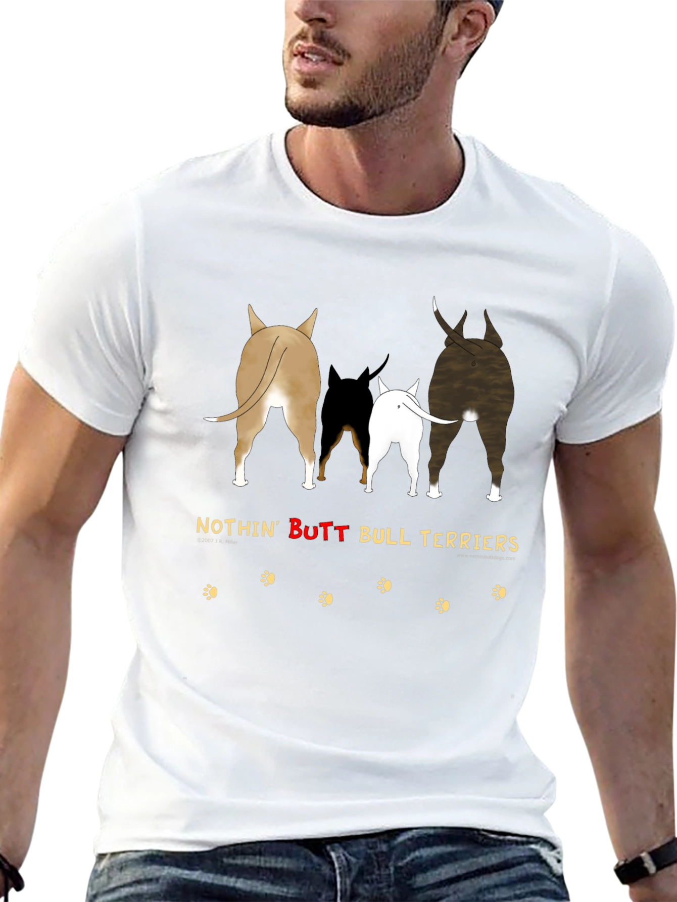 Nothin Butt Bull Terriers Graphic Tee