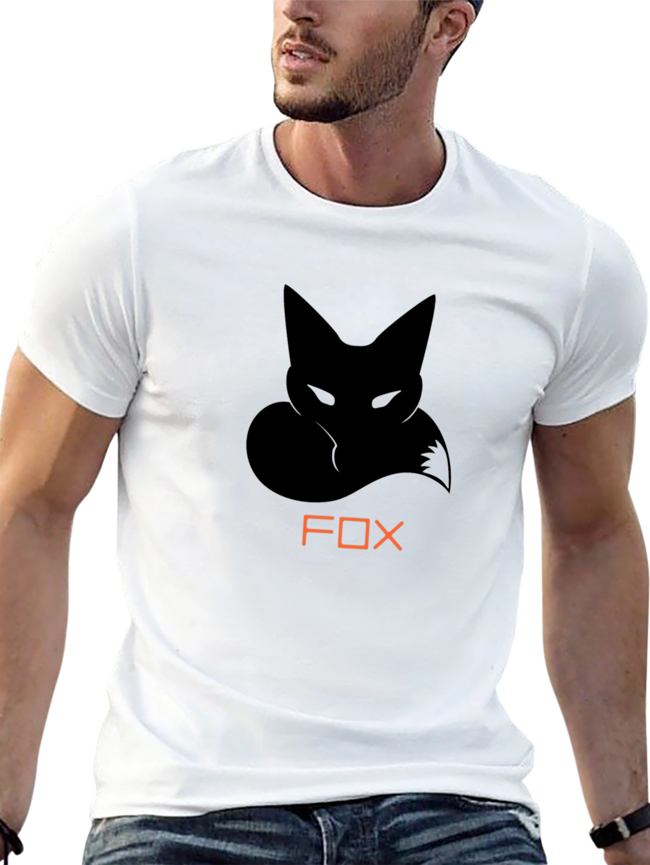 Fox Graphic Tee - Modern Style