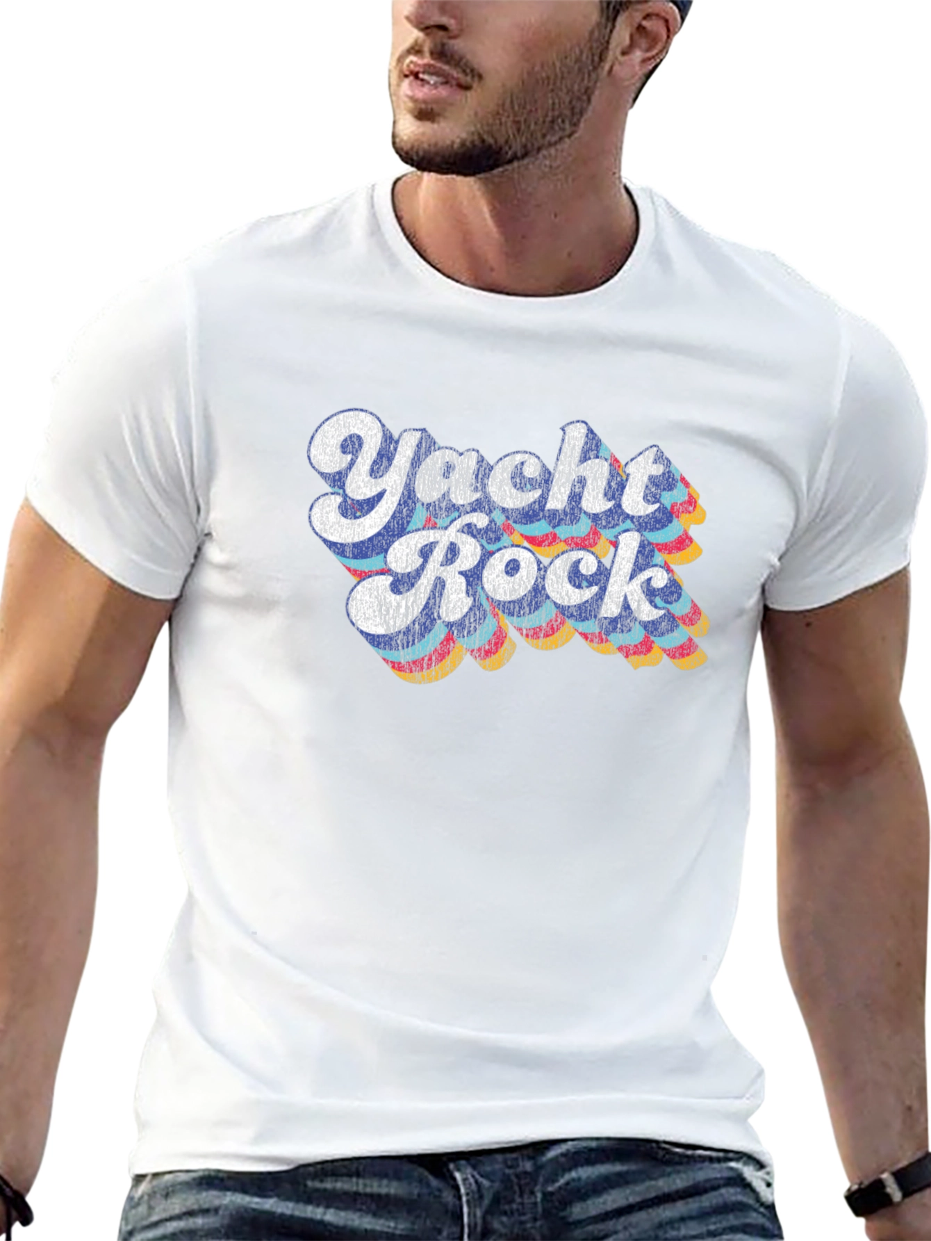 Yacht Rock T-Shirt - Retro Wave Design