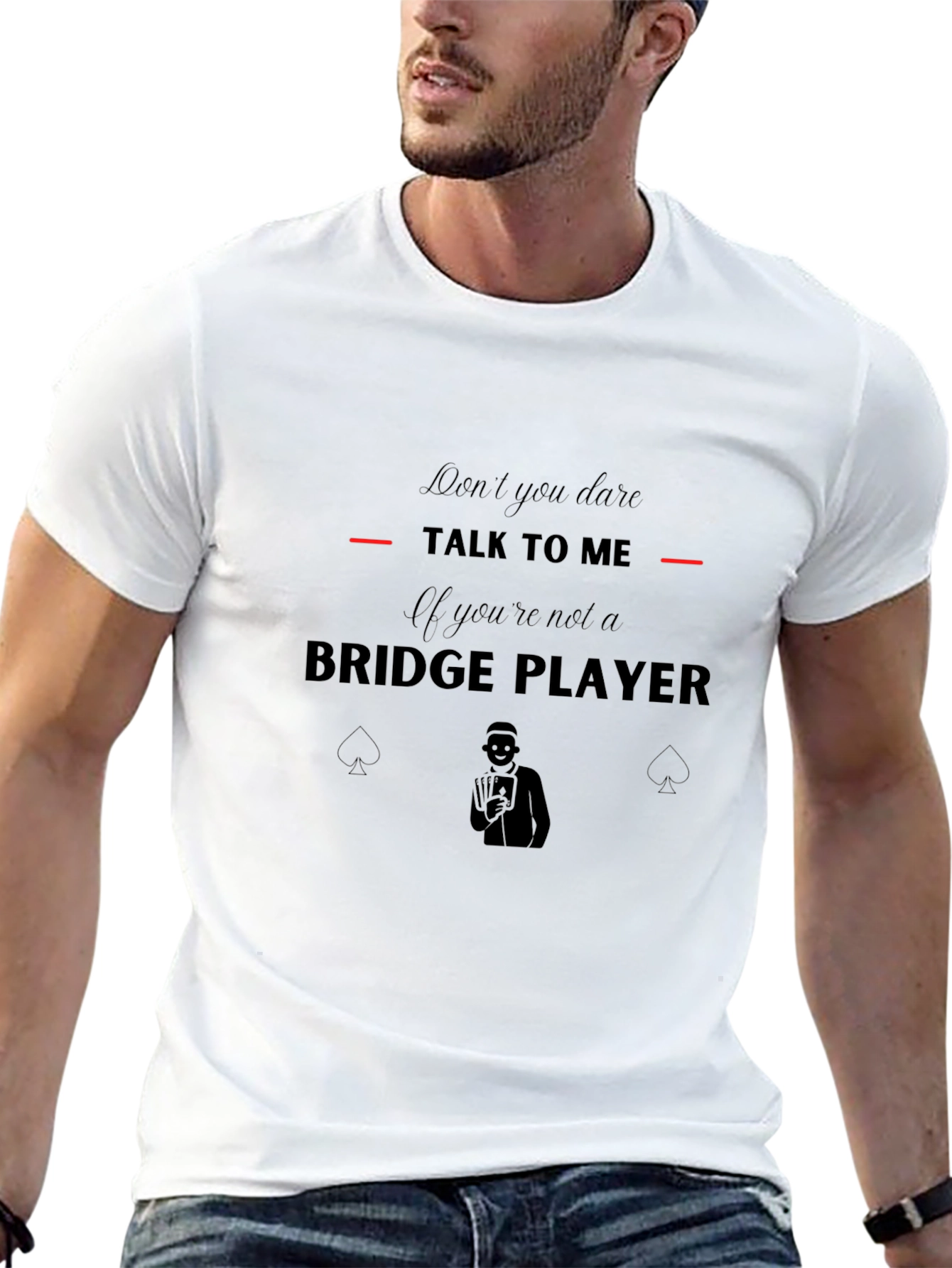 Bridge Player Graphic Tee - Dont Talk To Me!