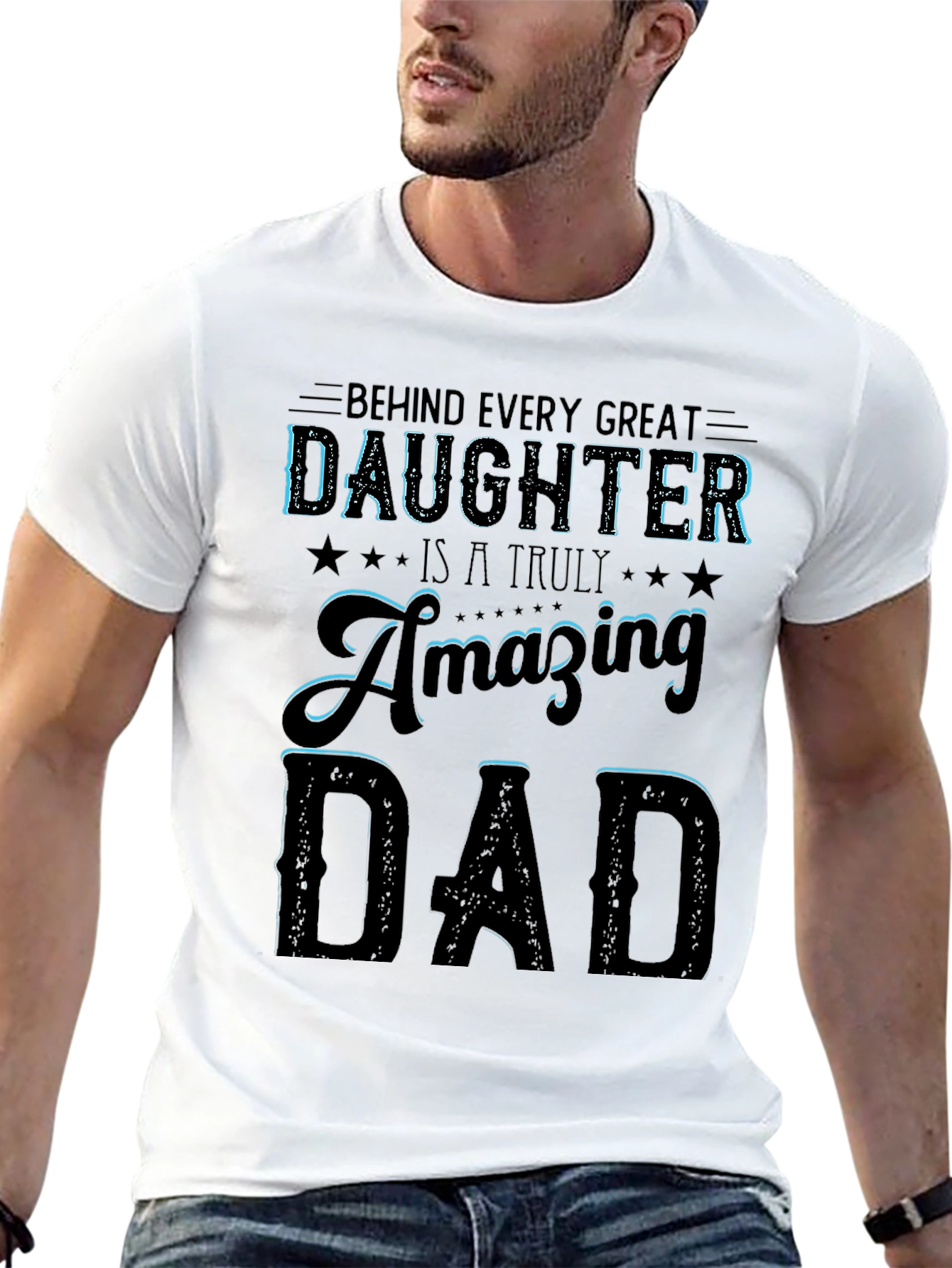 Amazing Dad Daughter Graphic Tee
