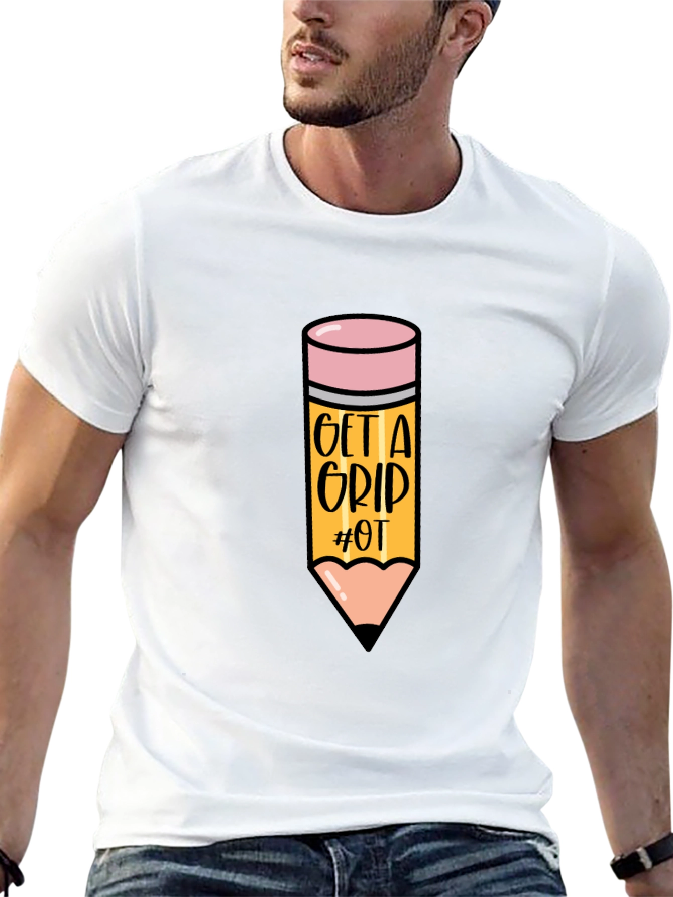 Get a Grip OT T-Shirt - Occupational Therapy Tee