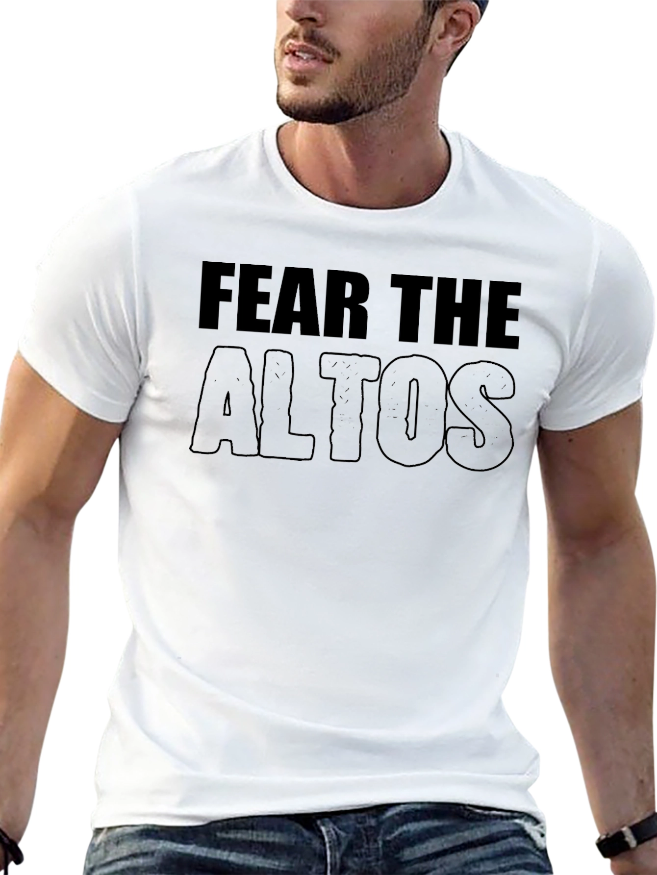 Fear the Altos Graphic Black T-Shirt