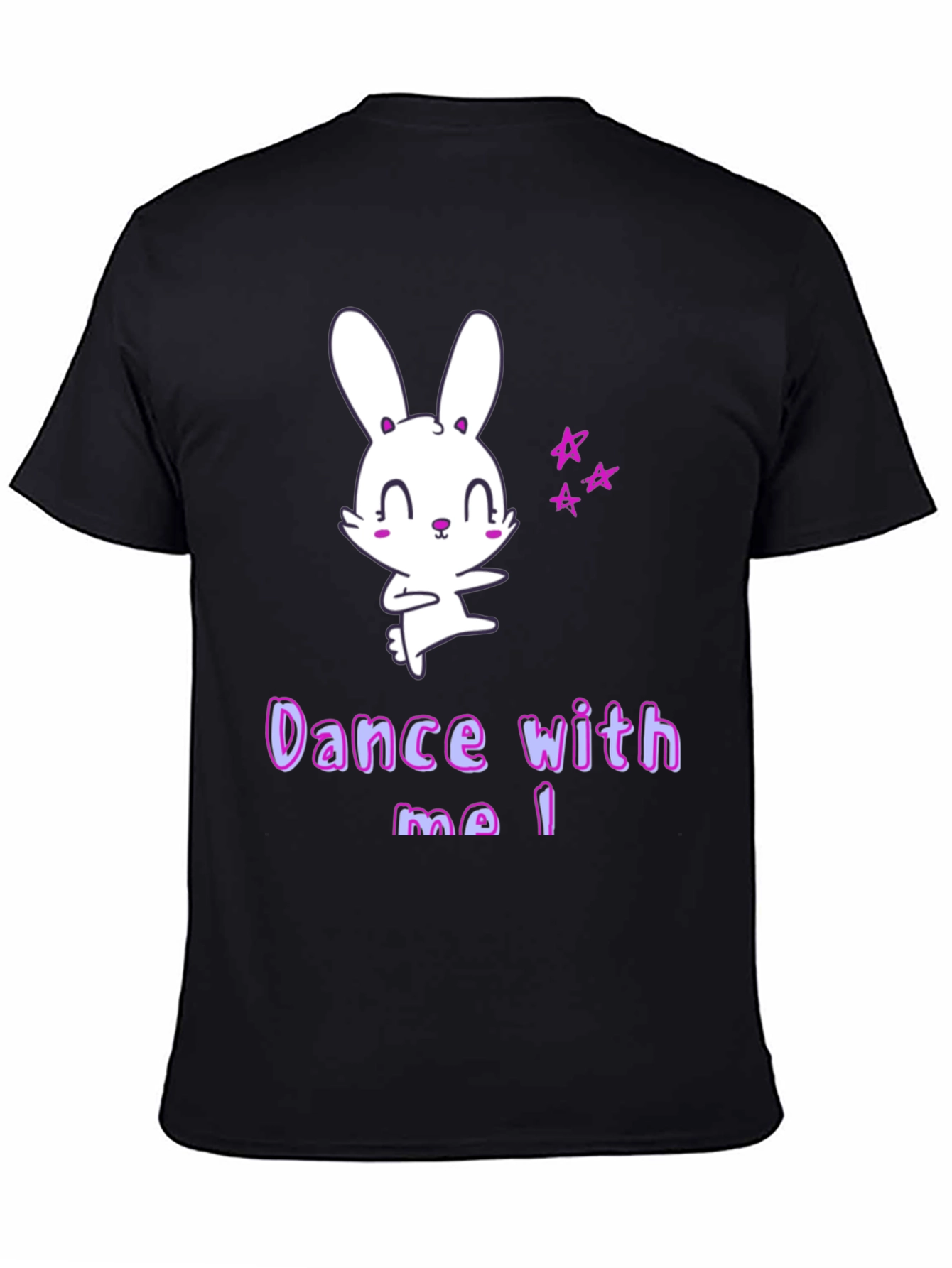 Cute Cartoon Bunny Dance With Me T-Shirt
