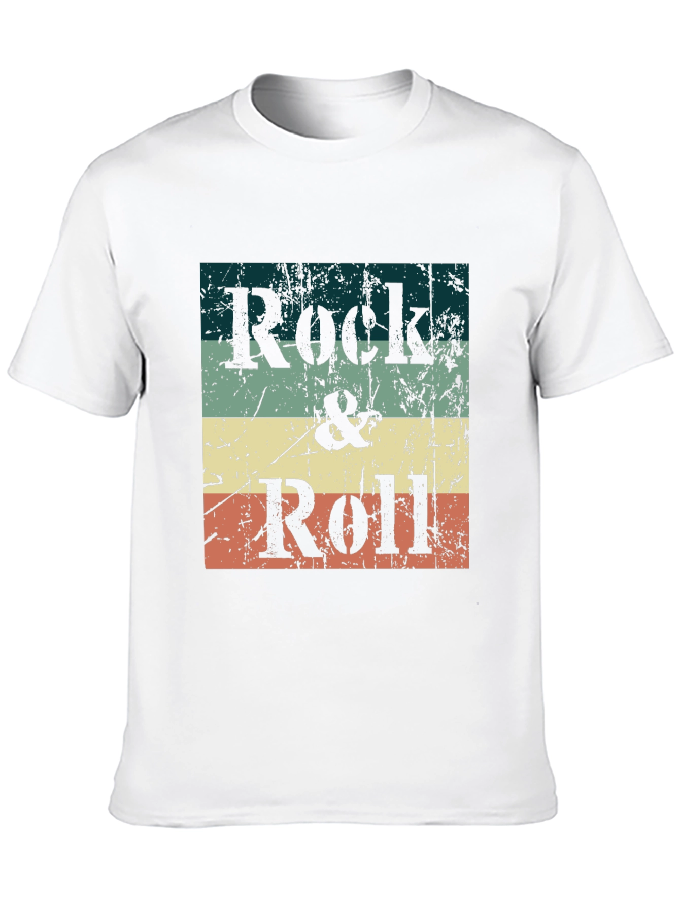 Rock & Roll Retro Graphic Tee