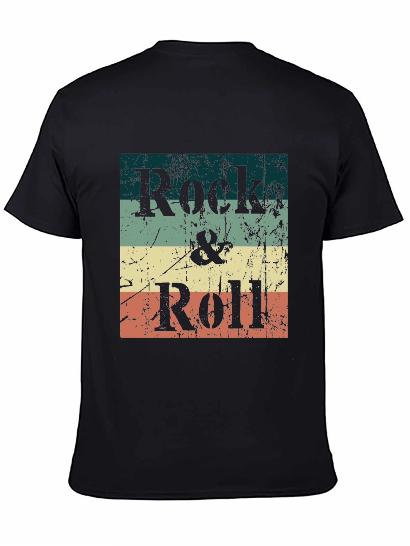 Rock & Roll Retro Graphic Tee