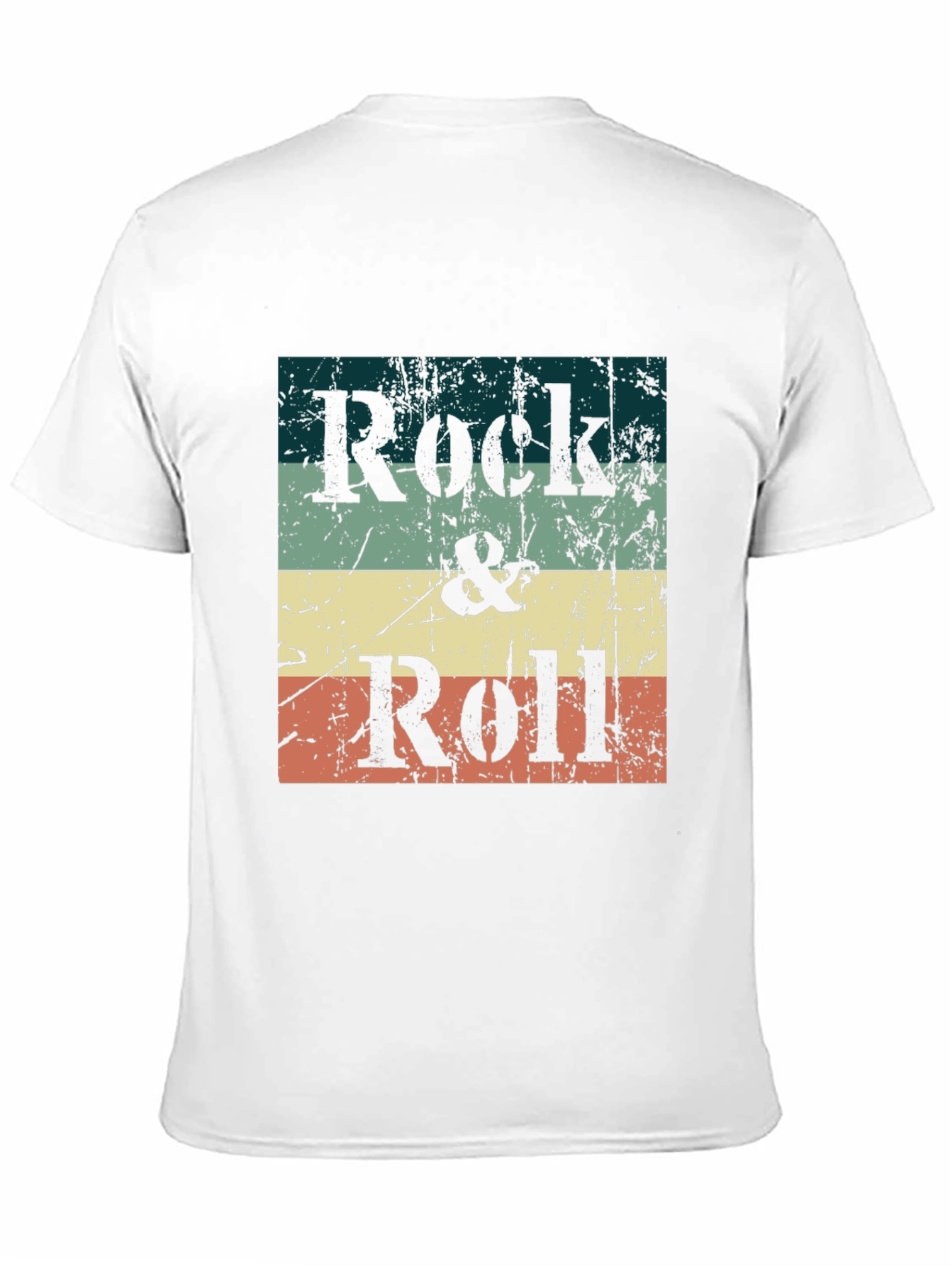 Rock & Roll Retro Graphic Tee
