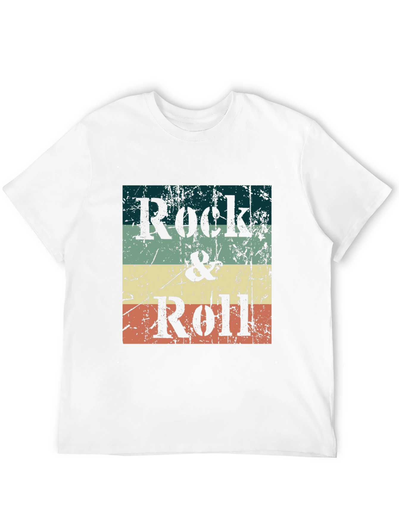 Rock & Roll Retro Graphic Tee