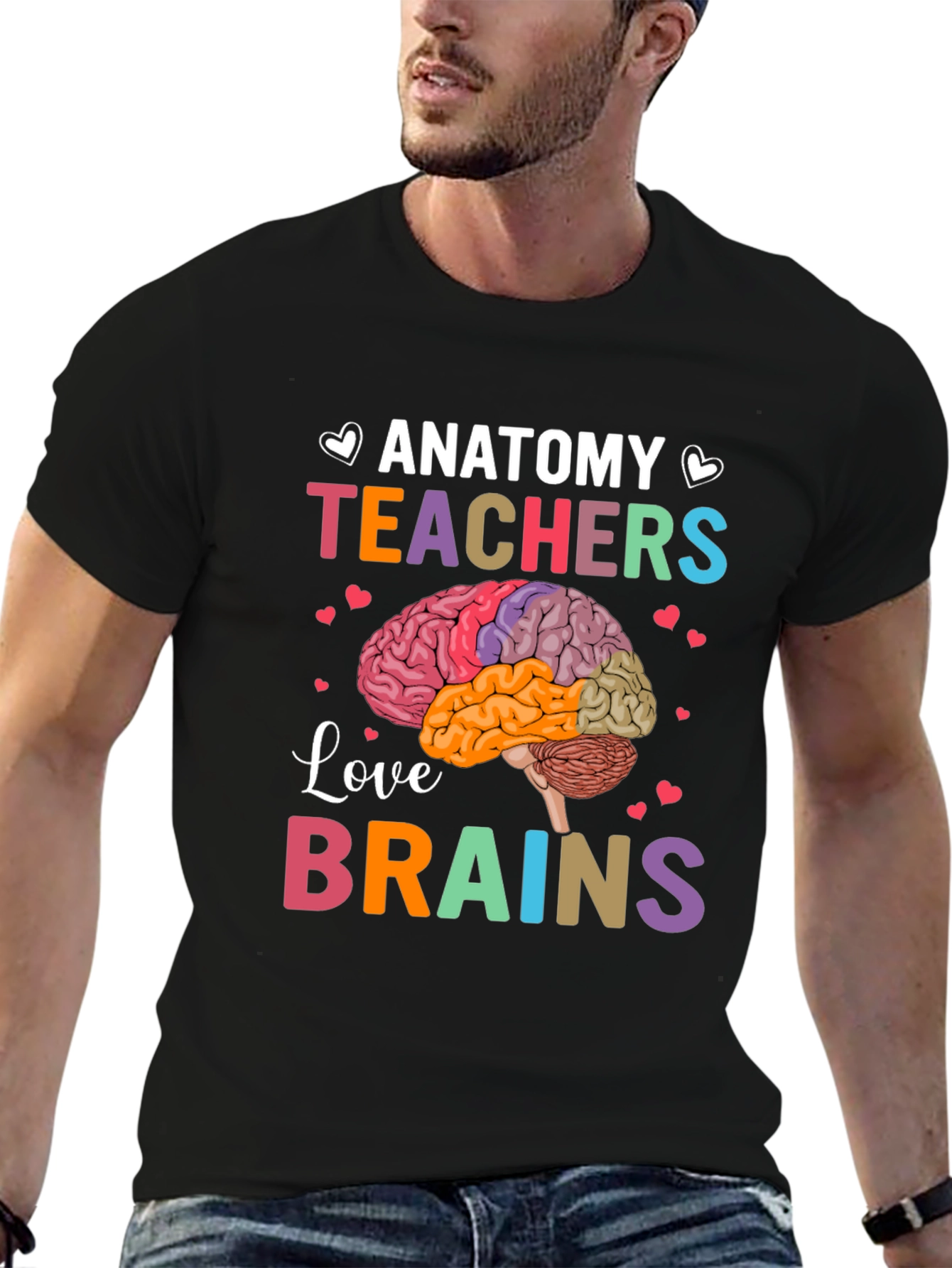 Anatomy Teachers Love Brains T-Shirt