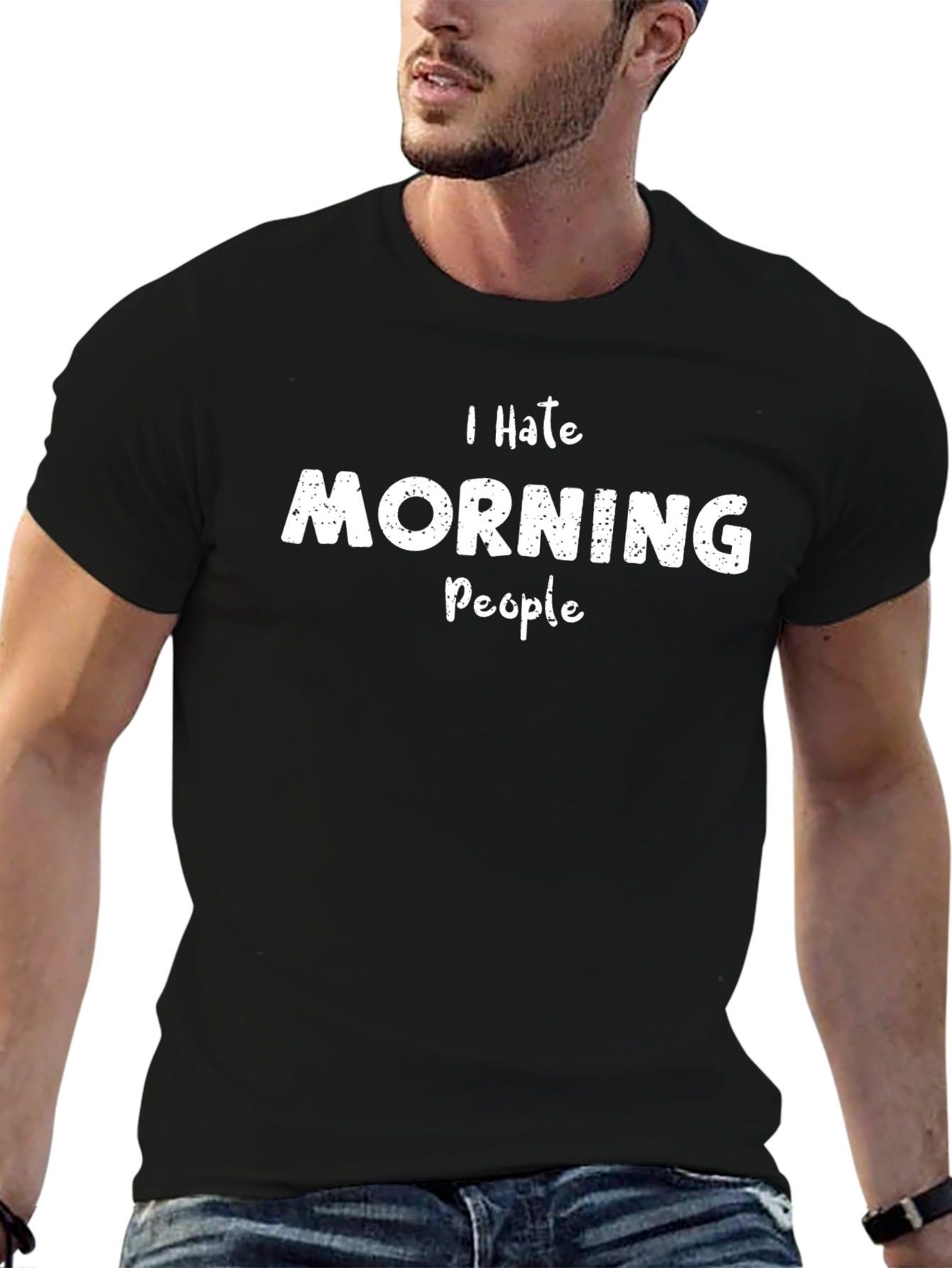 I Hate Morning People Graphic Tee