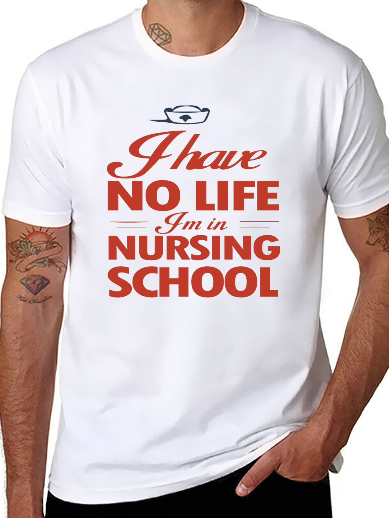 Nursing School T-Shirt - I Have No Life
