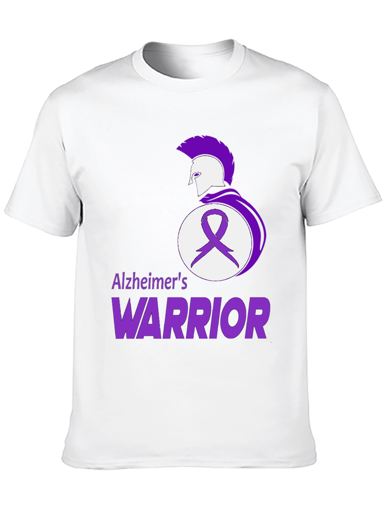 Alzheimers Warrior T-Shirt - Black