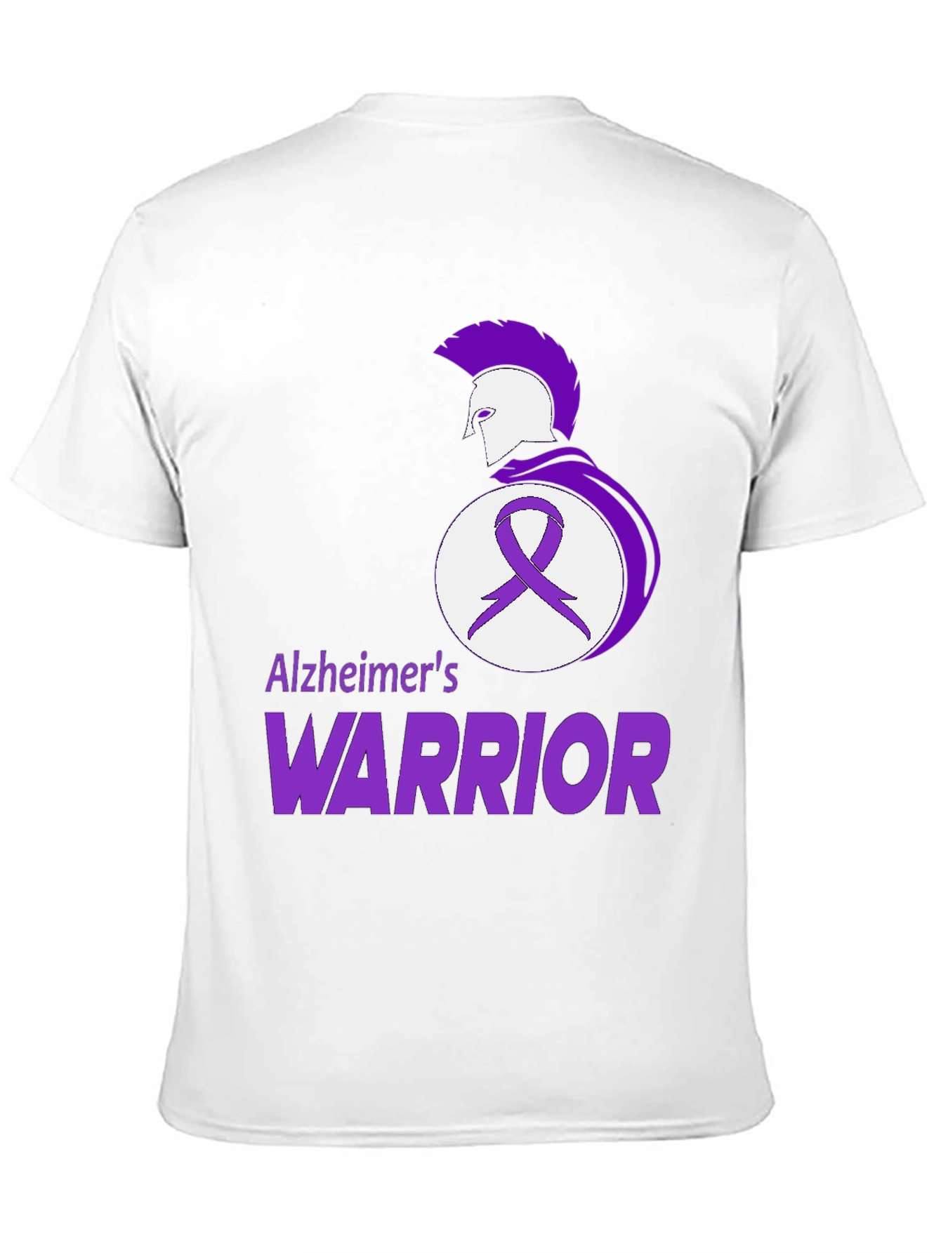 Alzheimers Warrior T-Shirt - Black