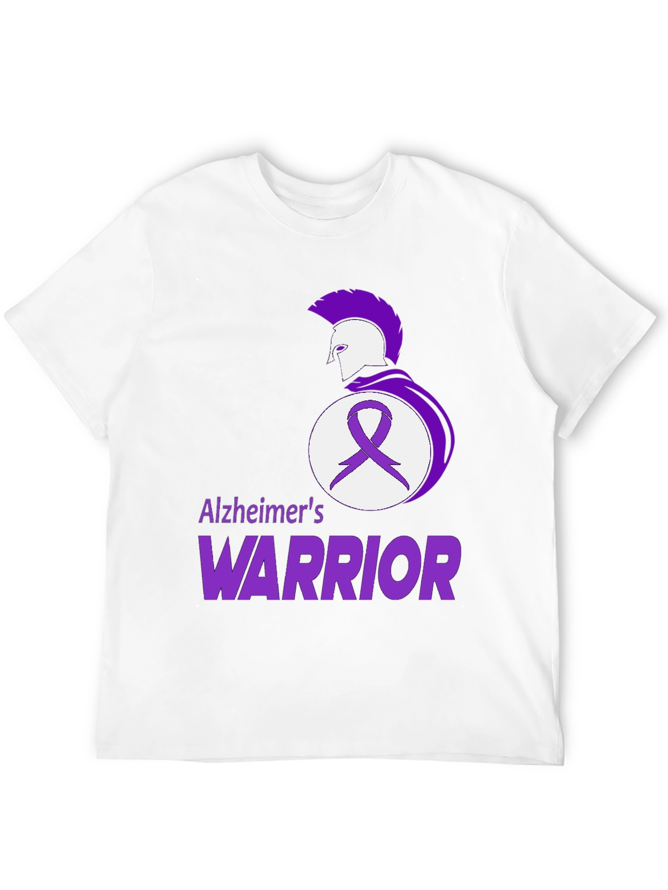 Alzheimers Warrior T-Shirt - Black