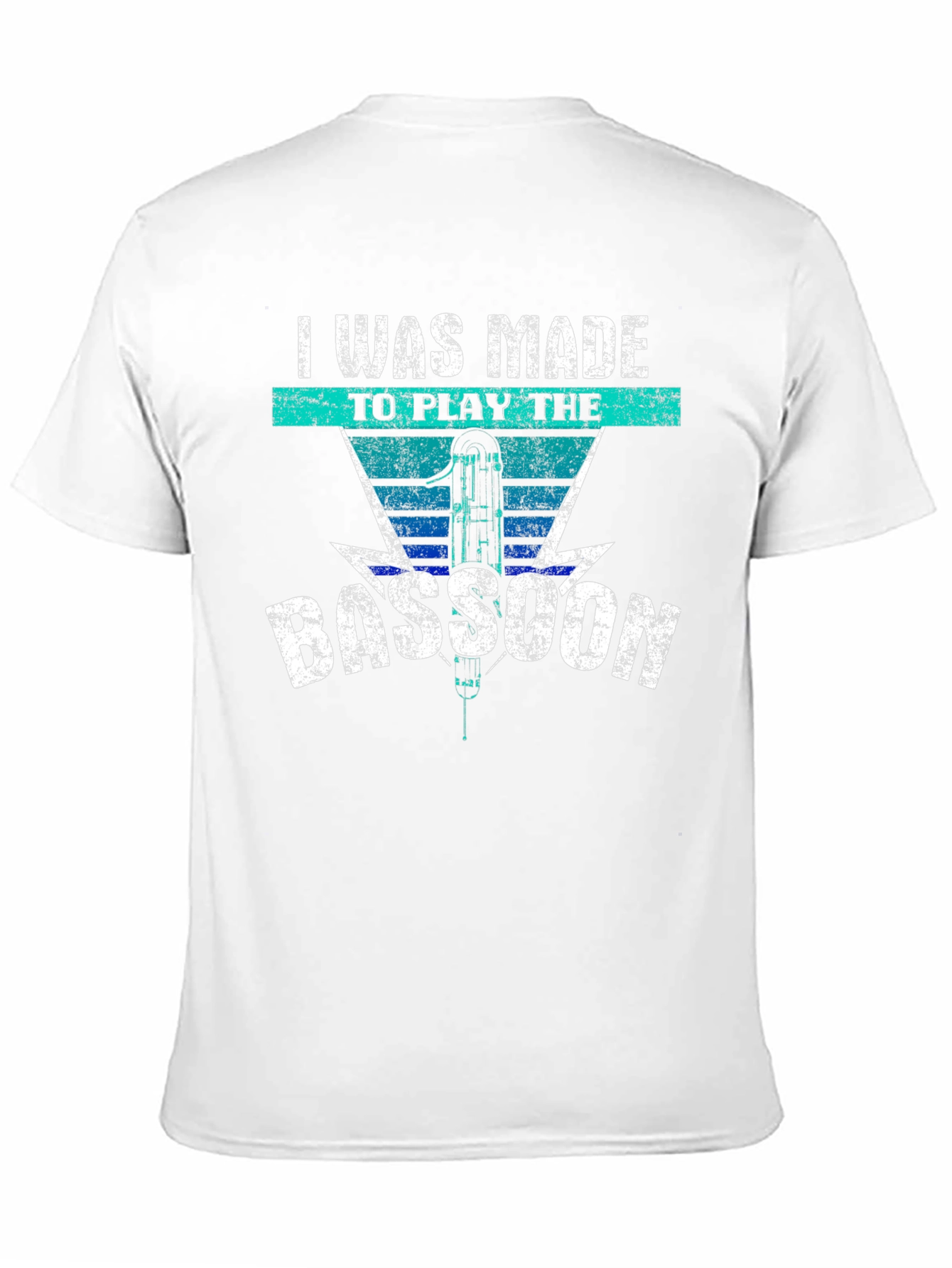 Bassoon Player T-Shirt - Made To Play Music Tee
